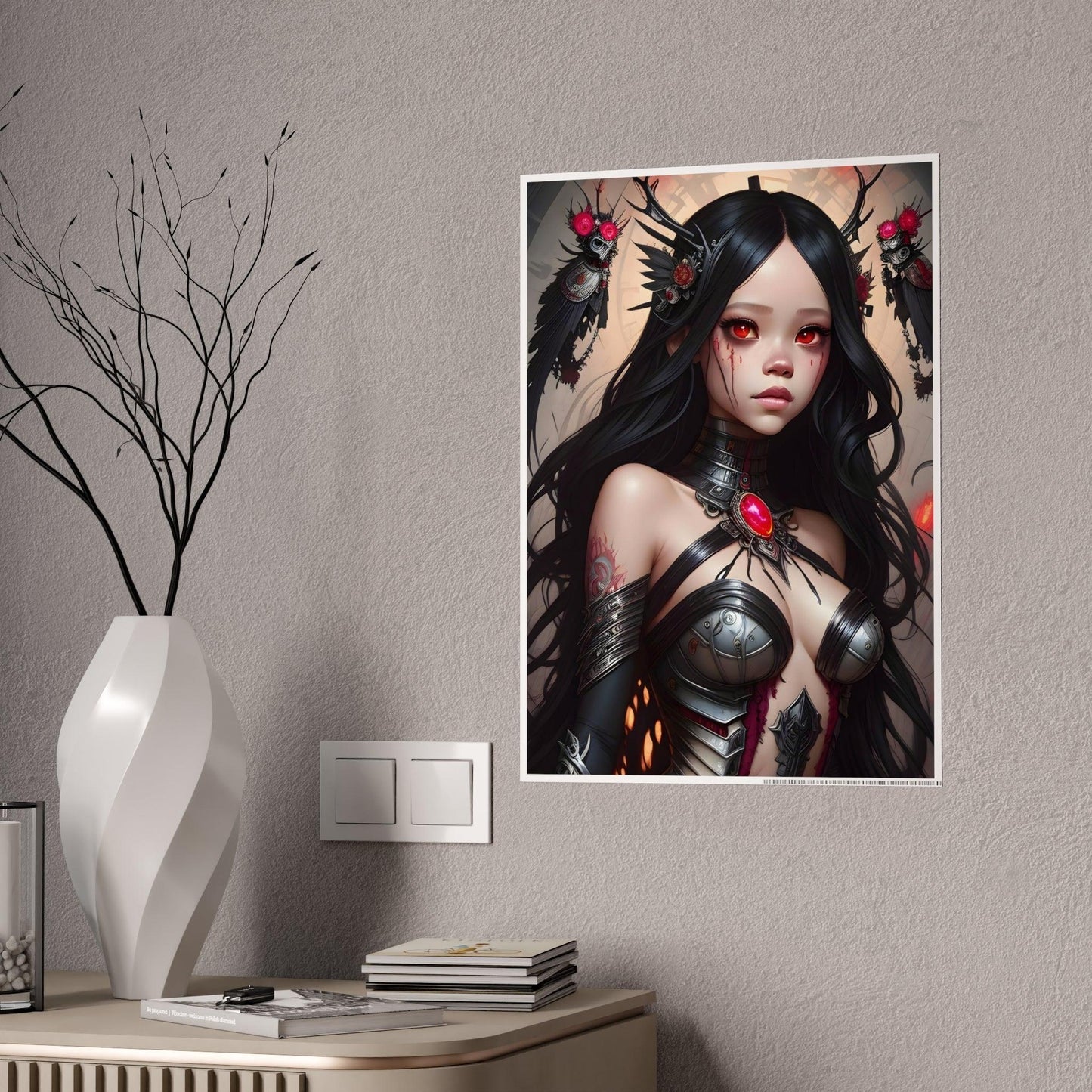 Jenna Of Blades Gloss Posters Verdine Daniels