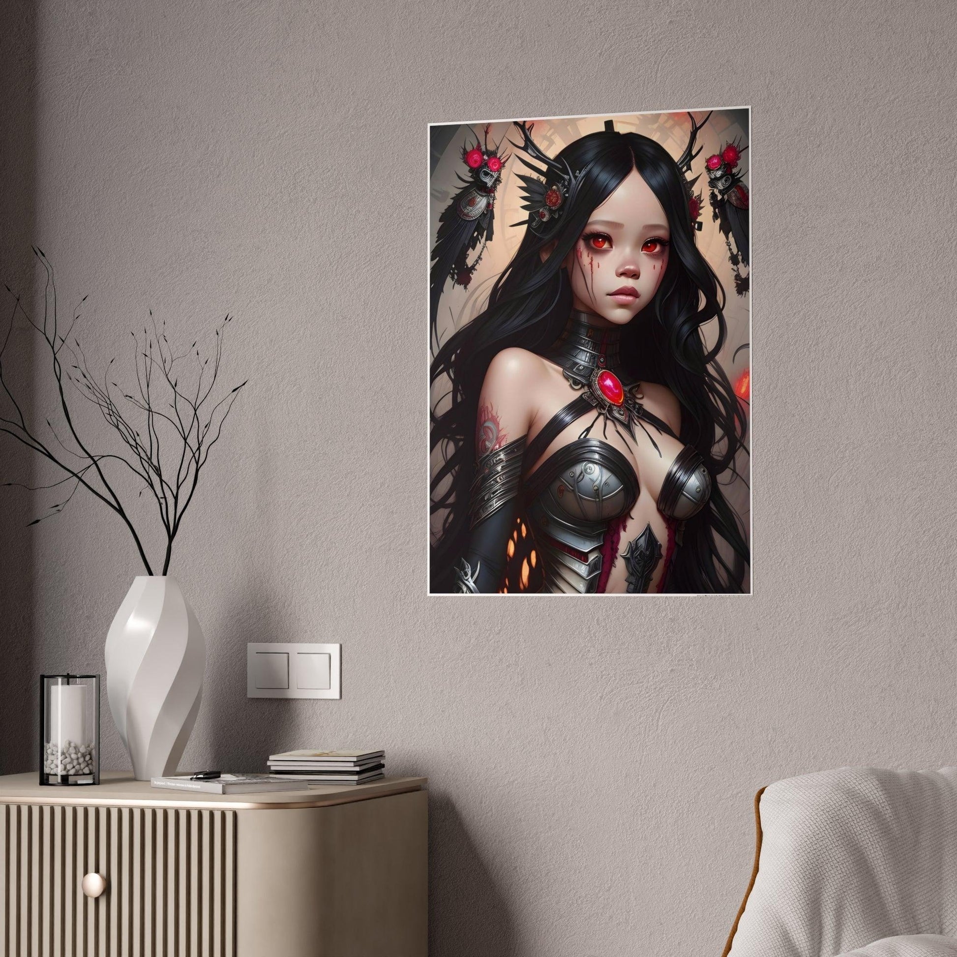 Jenna Of Blades Gloss Posters Verdine Daniels