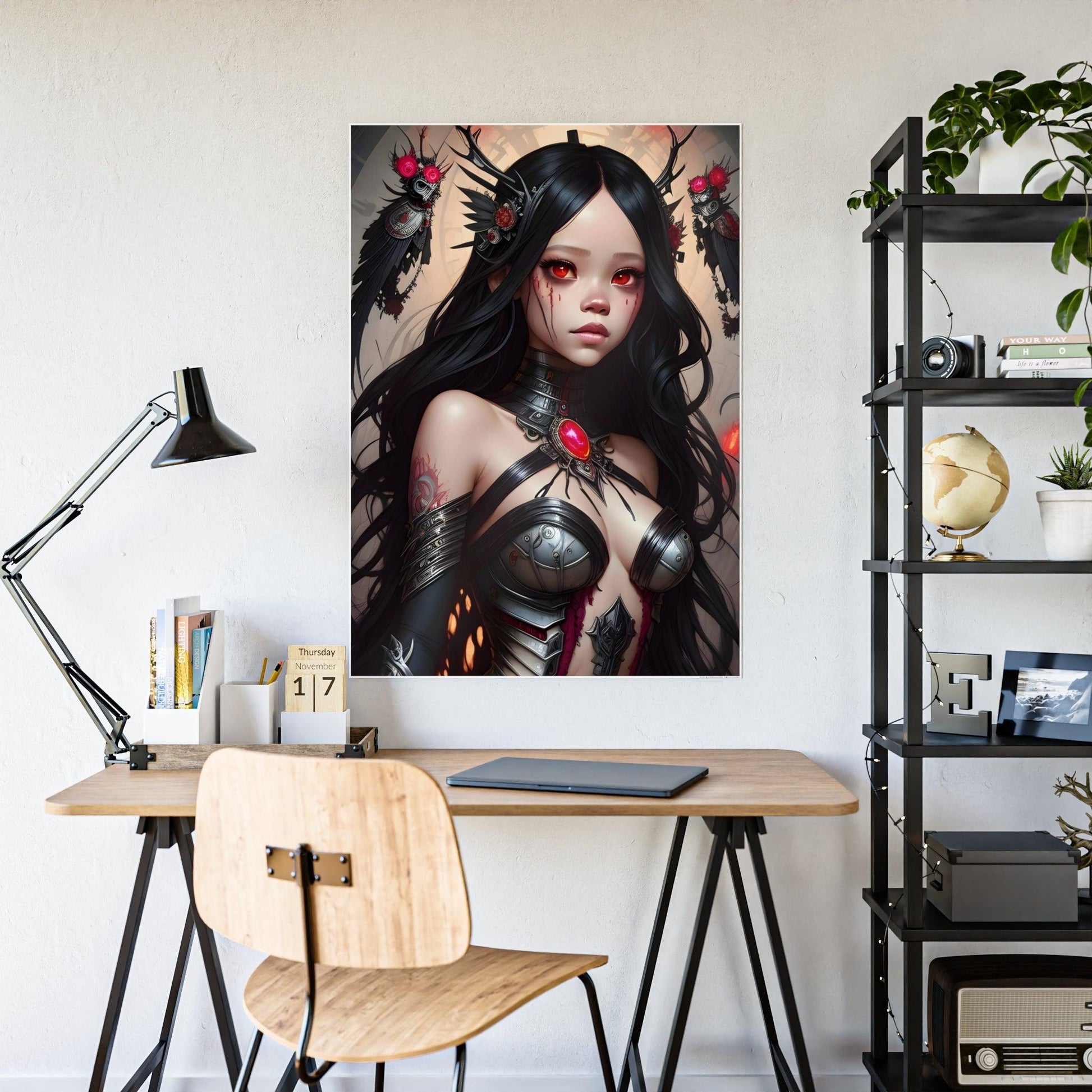 Jenna Of Blades Gloss Posters Verdine Daniels