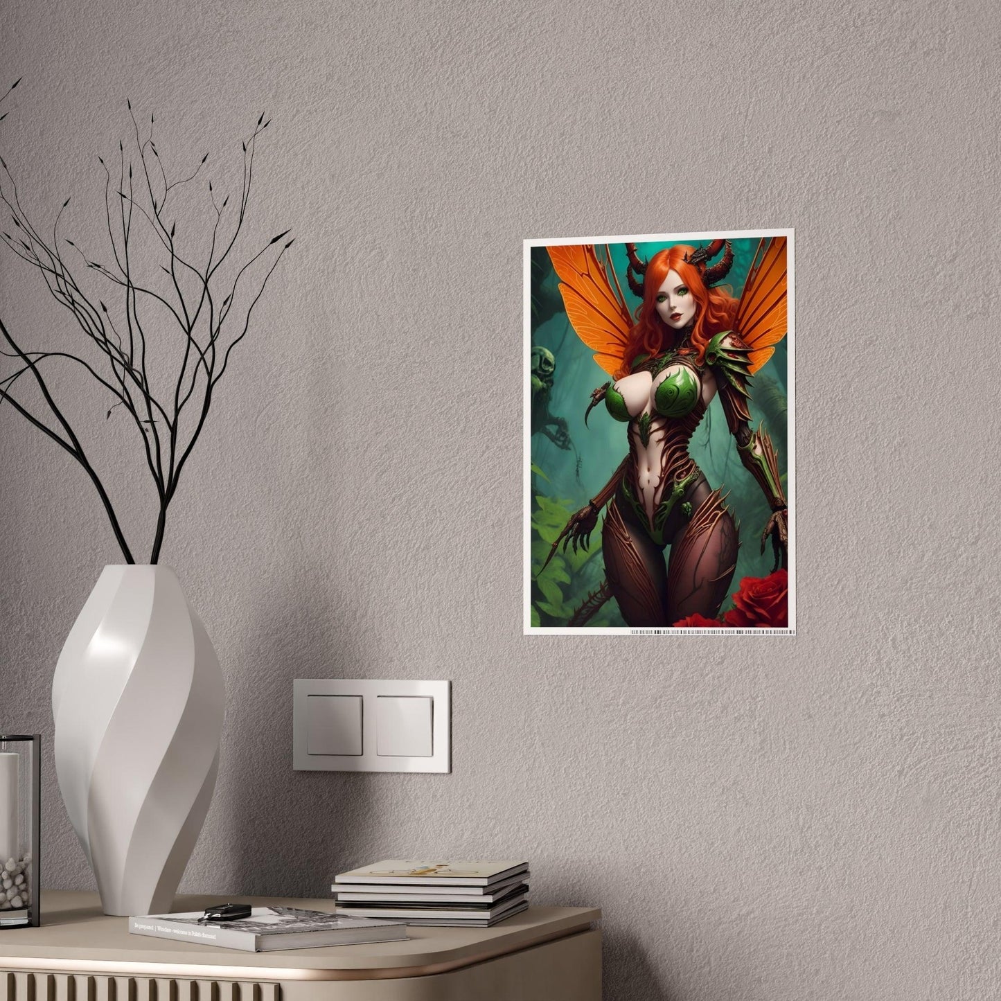 Odonata - Dragonfly Warrior Gloss Posters Verdine Daniels