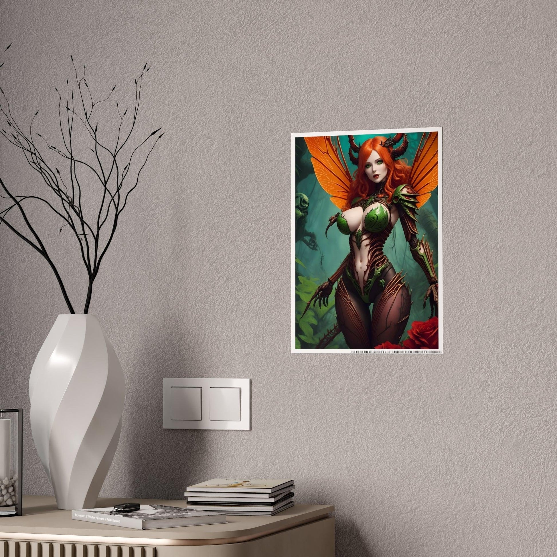 Odonata - Dragonfly Warrior Gloss Posters Verdine Daniels