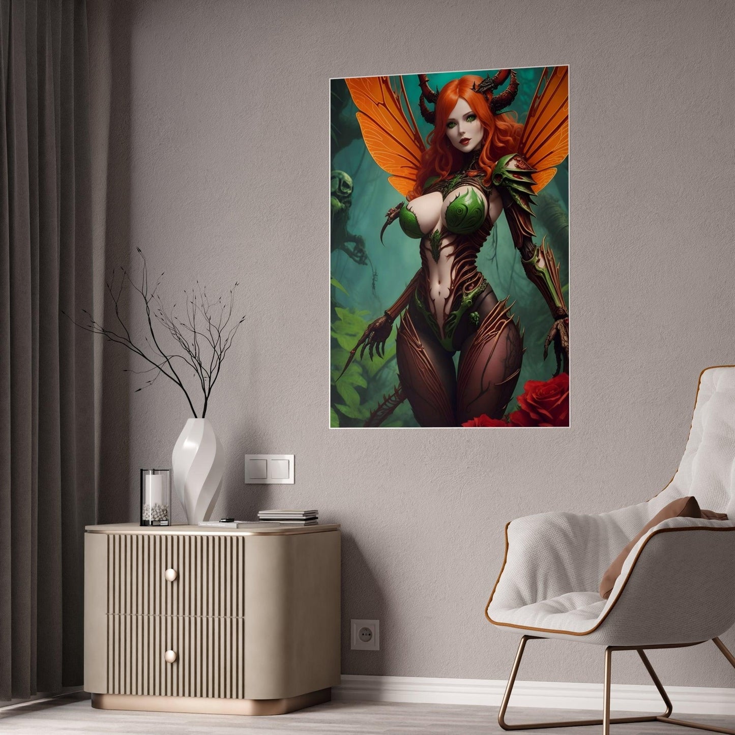 Odonata - Dragonfly Warrior Gloss Posters Verdine Daniels