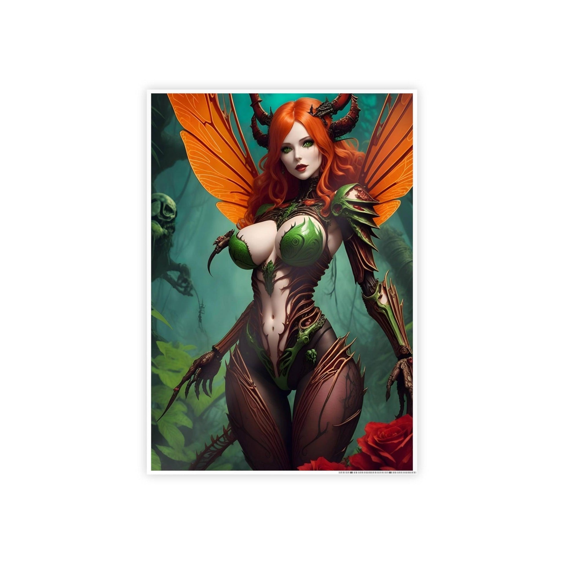 Odonata - Dragonfly Warrior Gloss Posters Verdine Daniels
