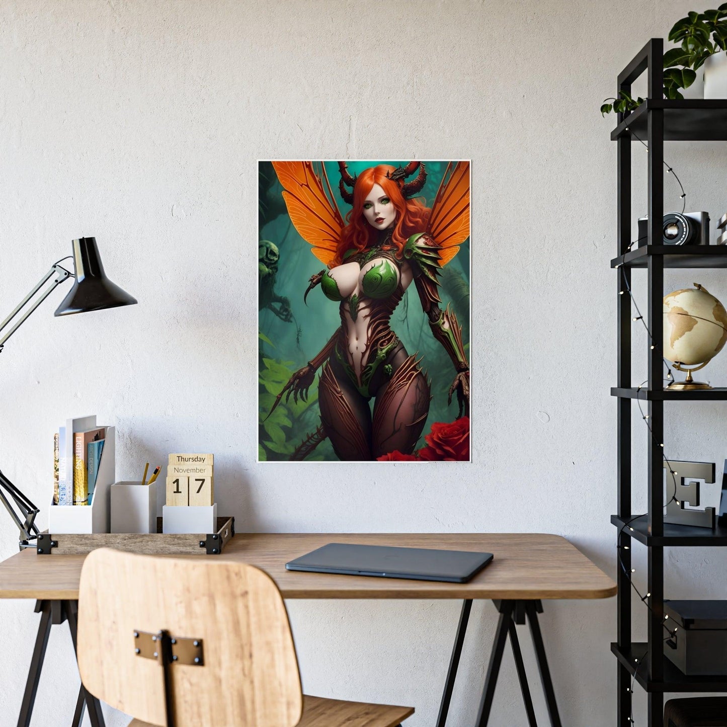 Odonata - Dragonfly Warrior Gloss Posters Verdine Daniels