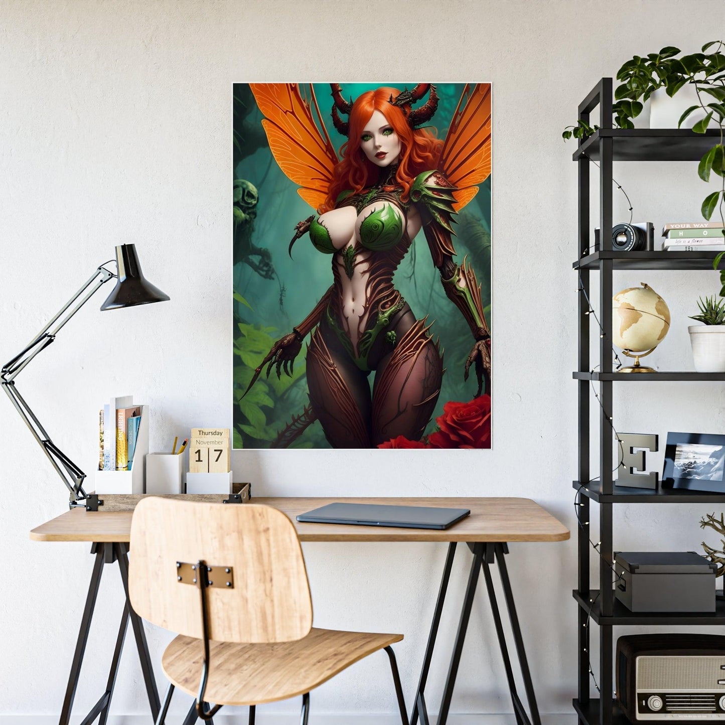 Odonata - Dragonfly Warrior Gloss Posters Verdine Daniels