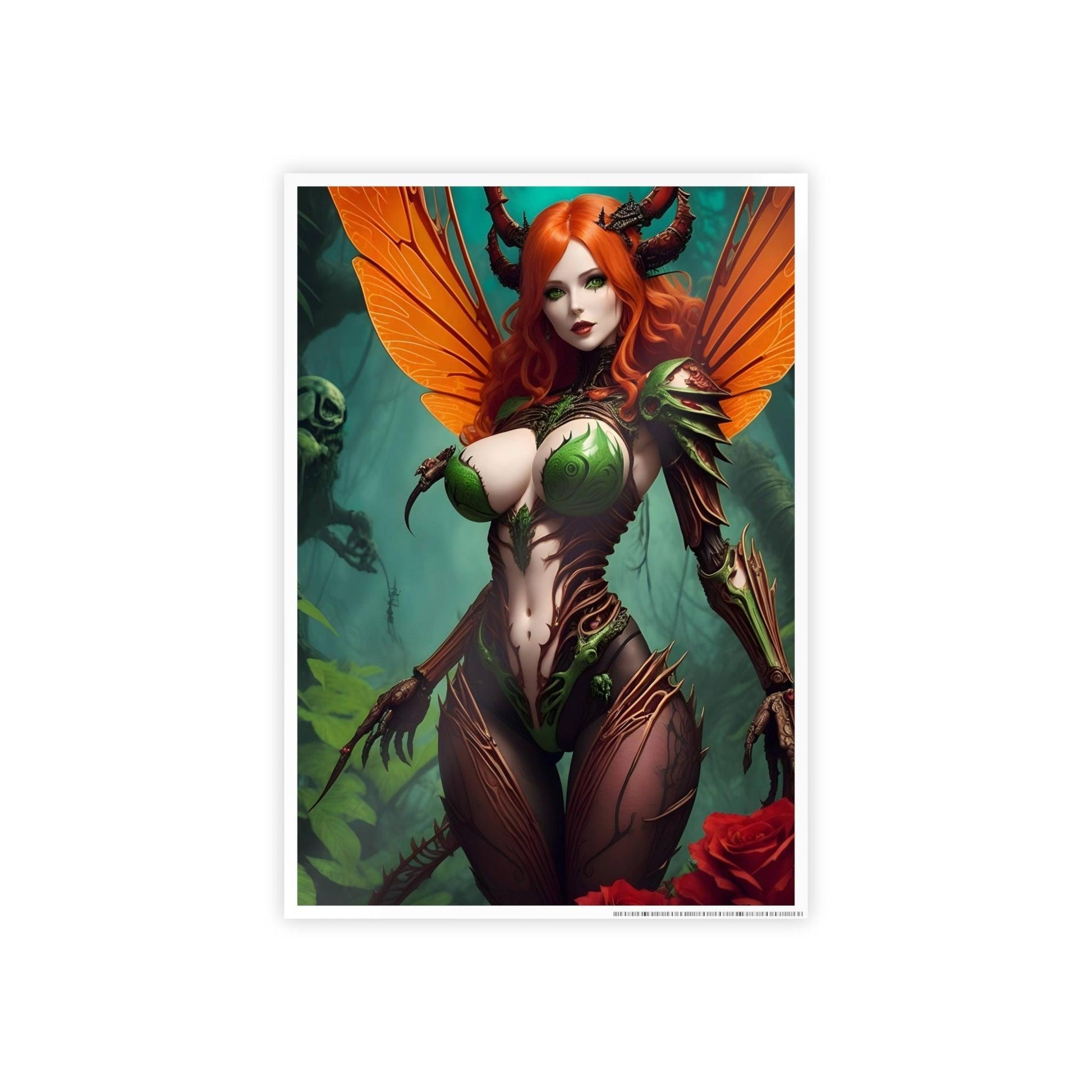 Odonata - Dragonfly Warrior Gloss Posters Verdine Daniels