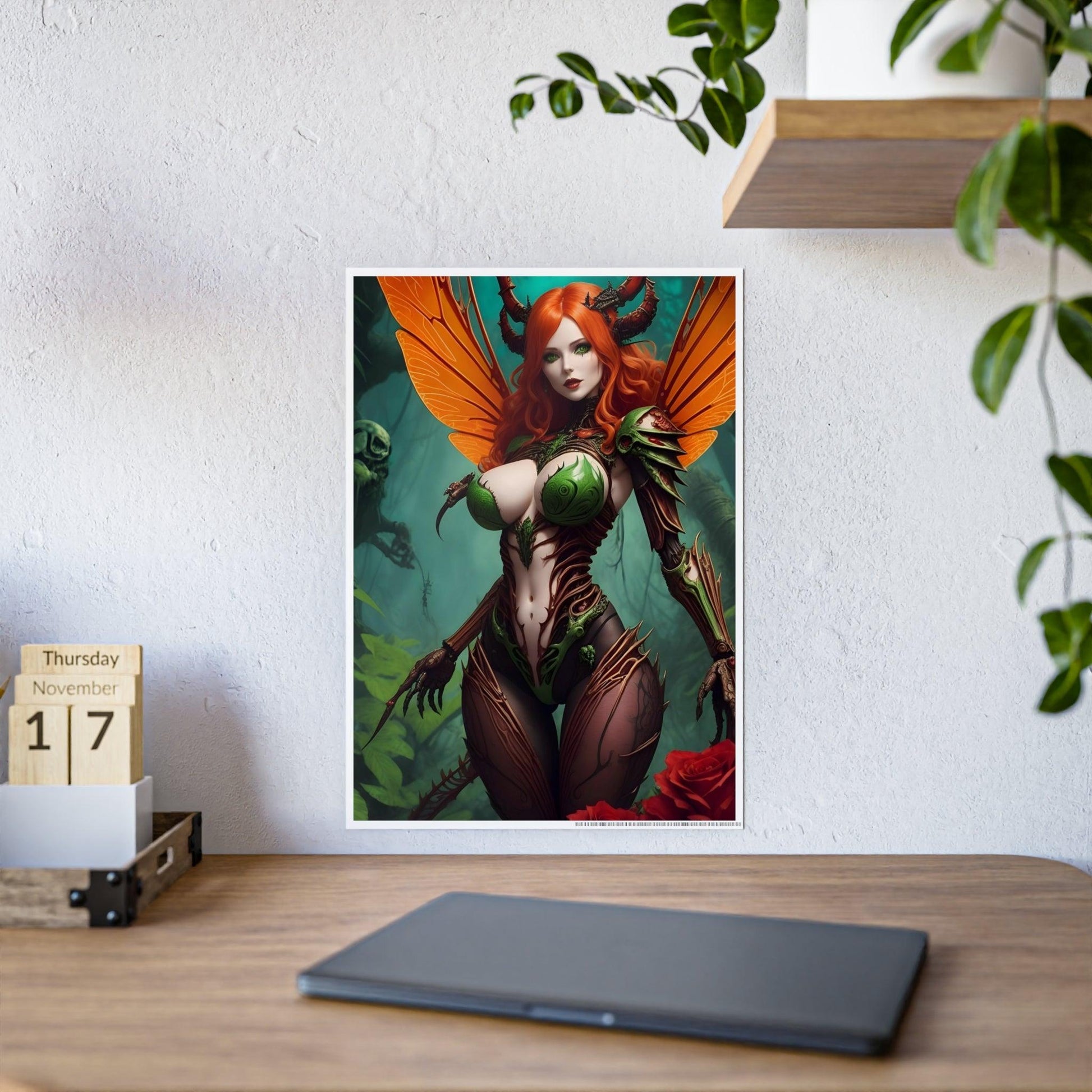 Odonata - Dragonfly Warrior Gloss Posters Verdine Daniels