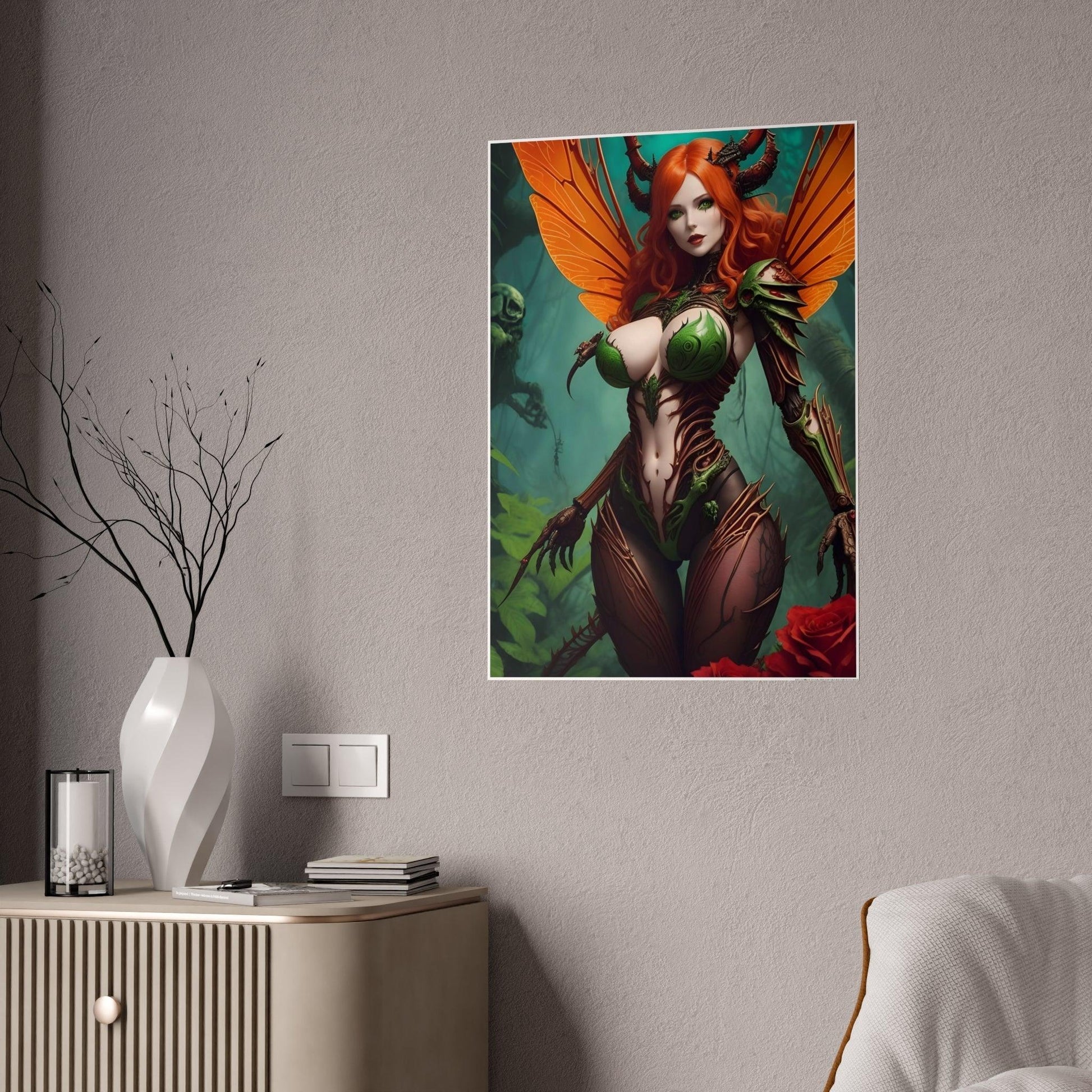 Odonata - Dragonfly Warrior Gloss Posters Verdine Daniels