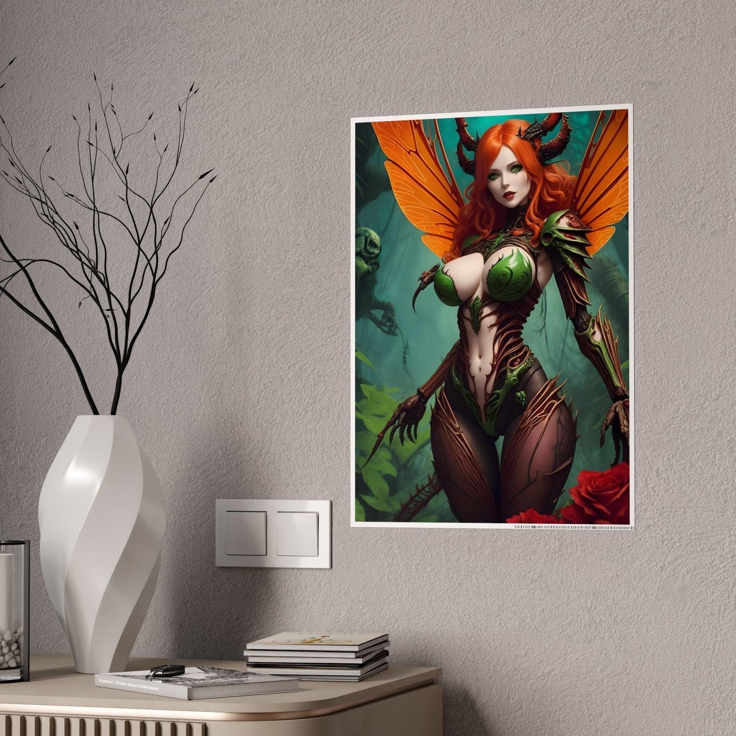 Odonata - Dragonfly Warrior Gloss Posters Verdine Daniels