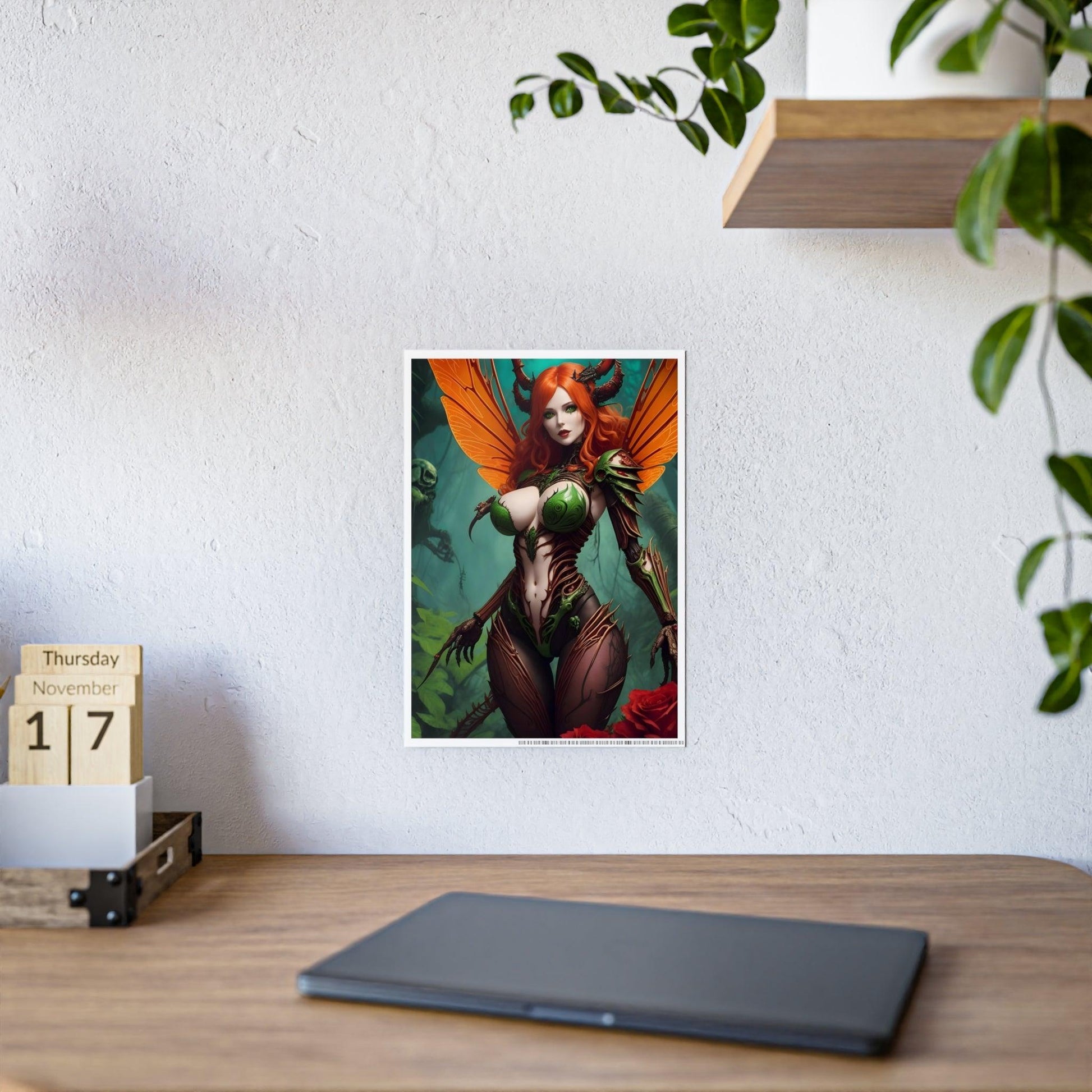 Odonata - Dragonfly Warrior Gloss Posters Verdine Daniels