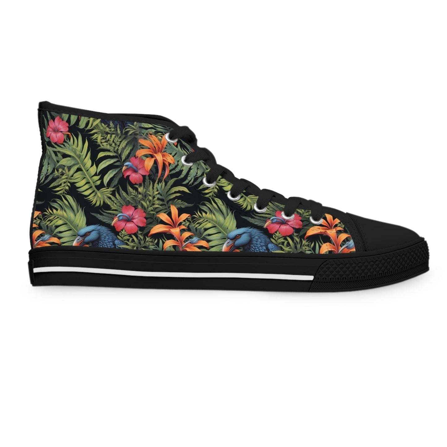 Parrot Women's High Top Sneakers Verdine Daniels