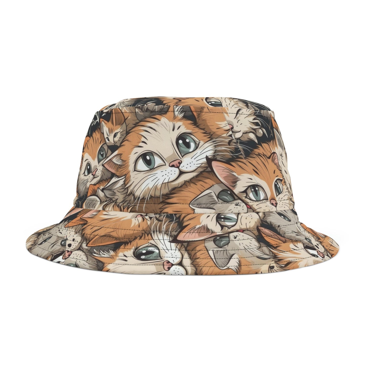 Silly Ginger Cats Bucket Hat Verdine Daniels