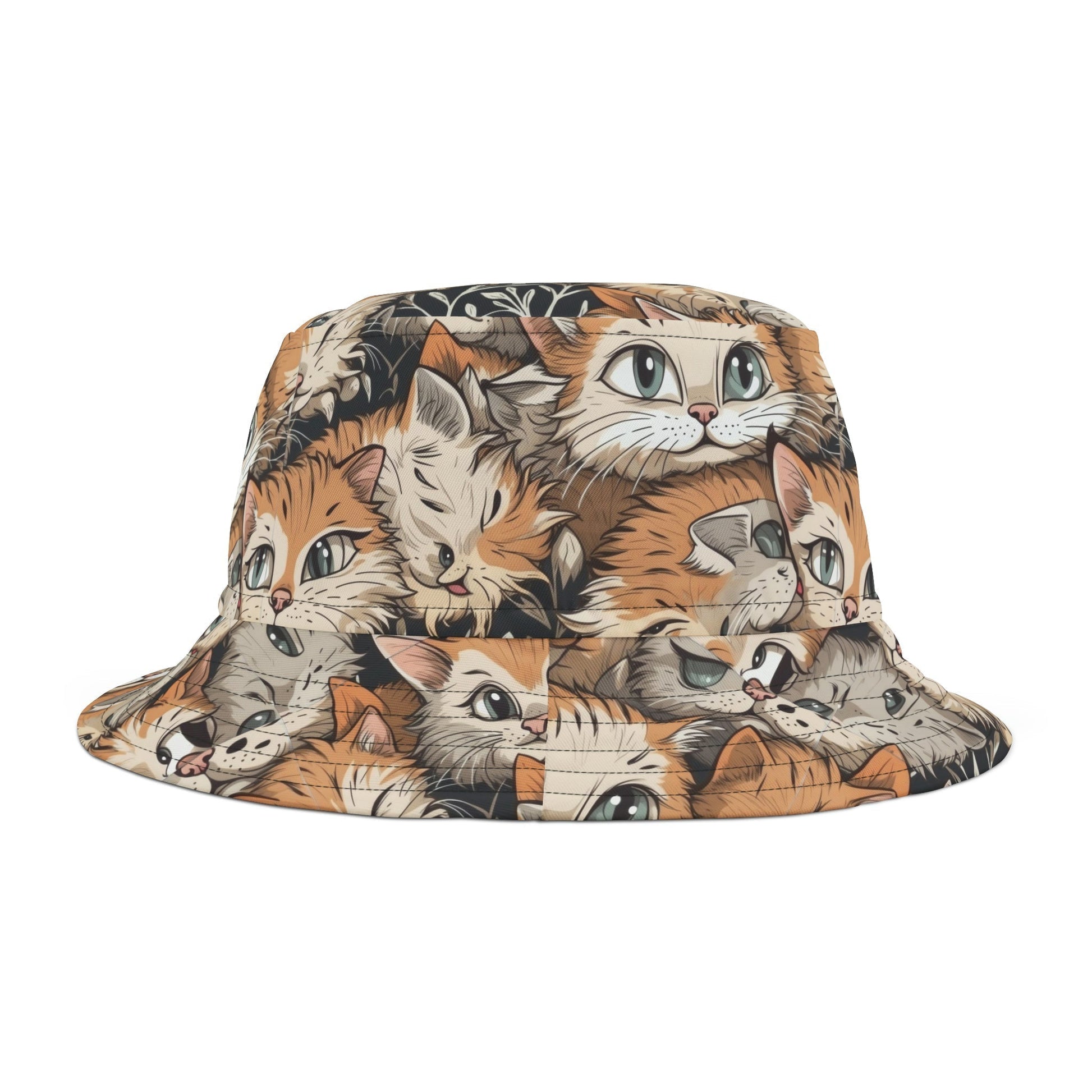 Silly Ginger Cats Bucket Hat Verdine Daniels