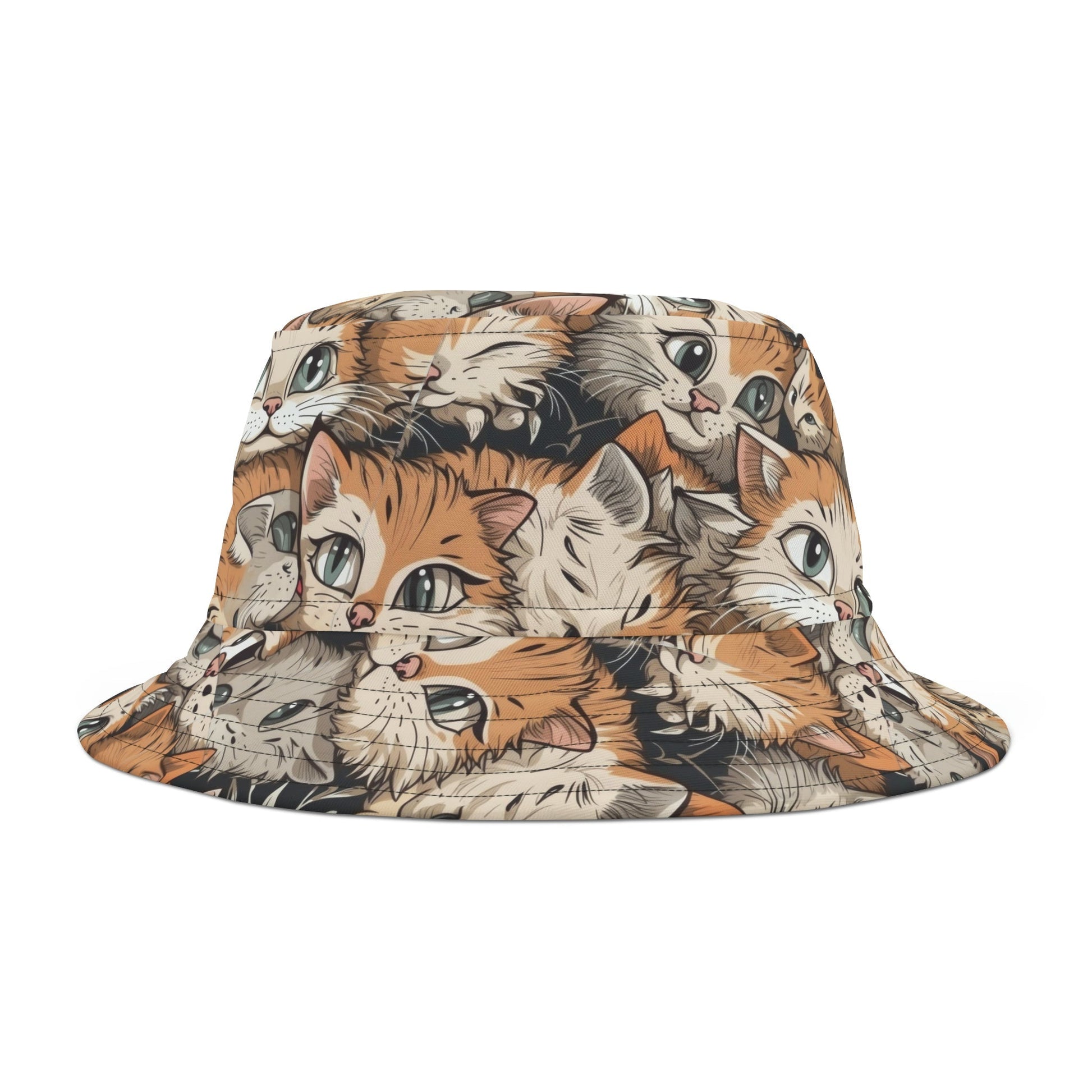 Silly Ginger Cats Bucket Hat Verdine Daniels