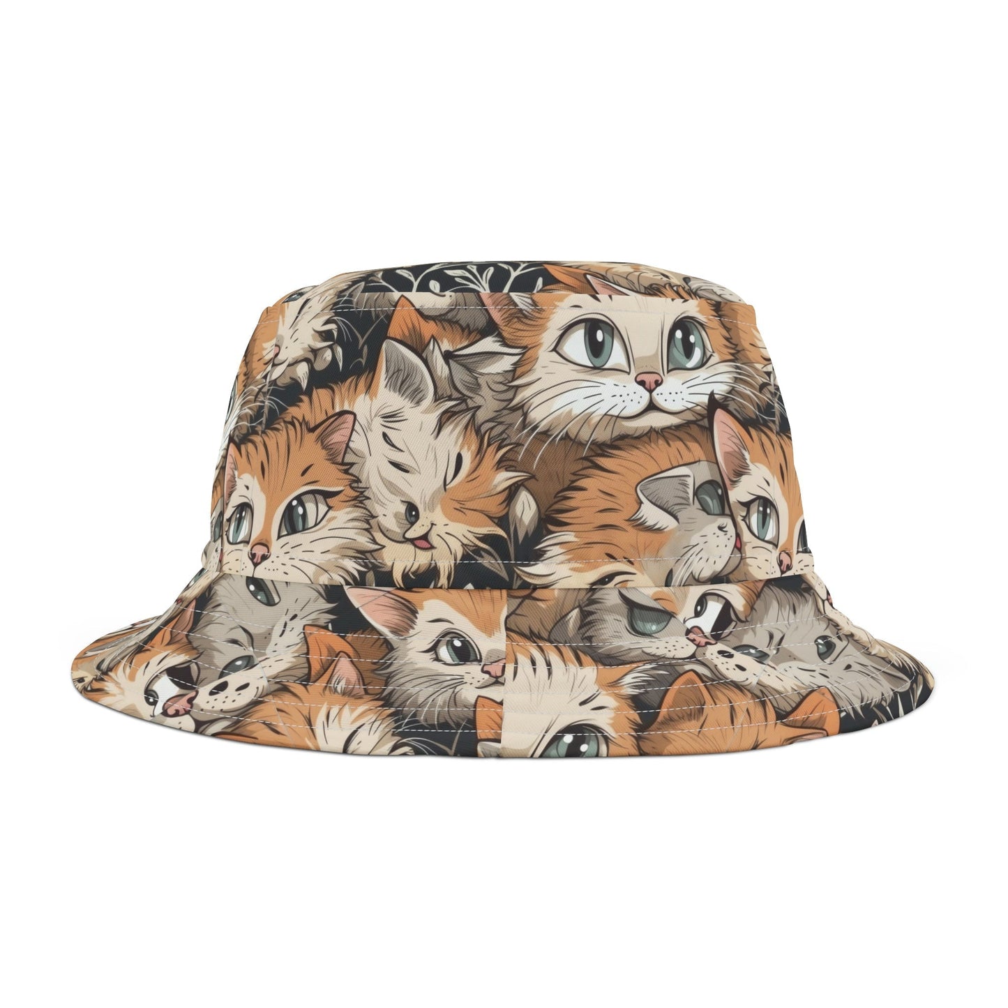 Silly Ginger Cats Bucket Hat Verdine Daniels