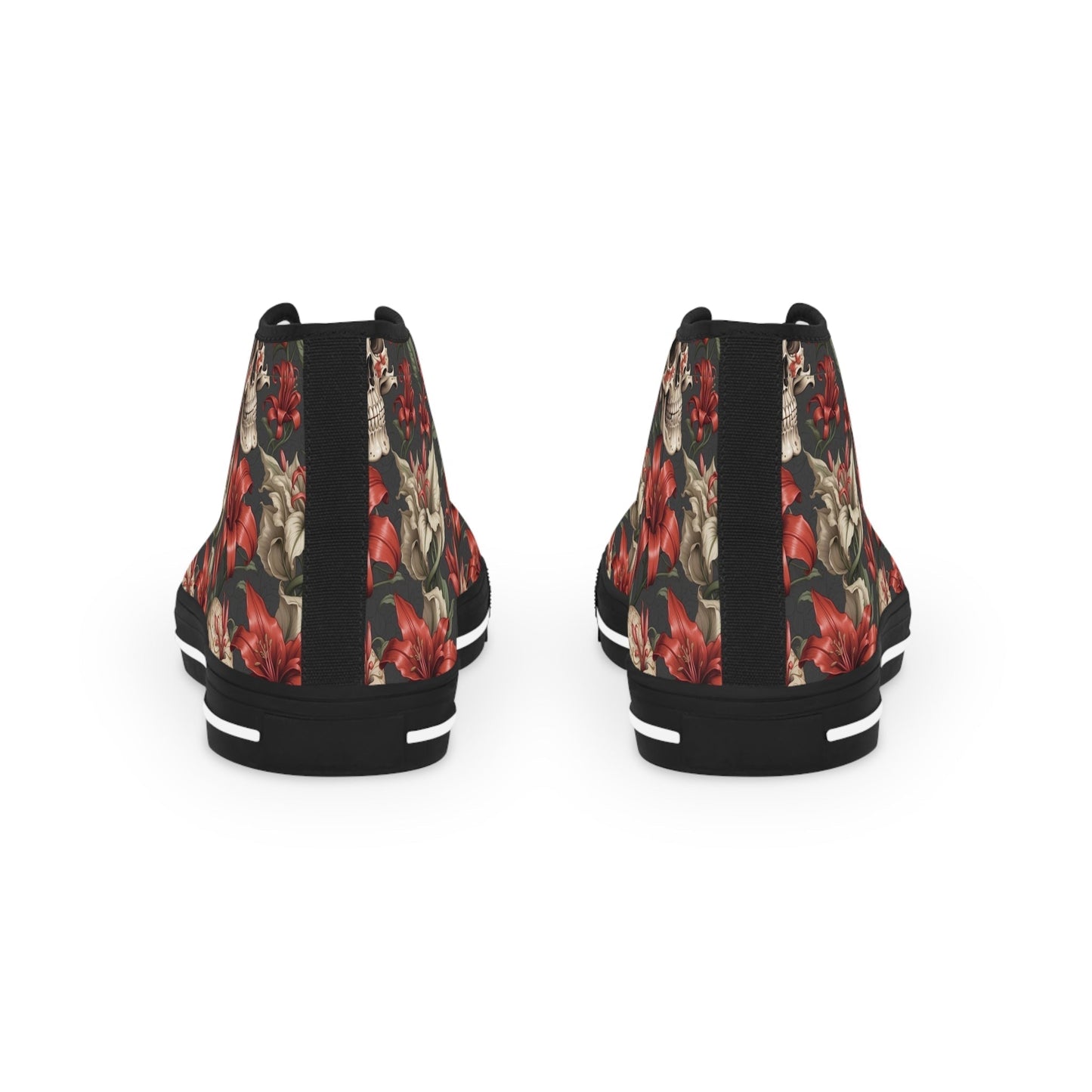 Skulls and Lillies Men's High Top Sneakers Verdine Daniels