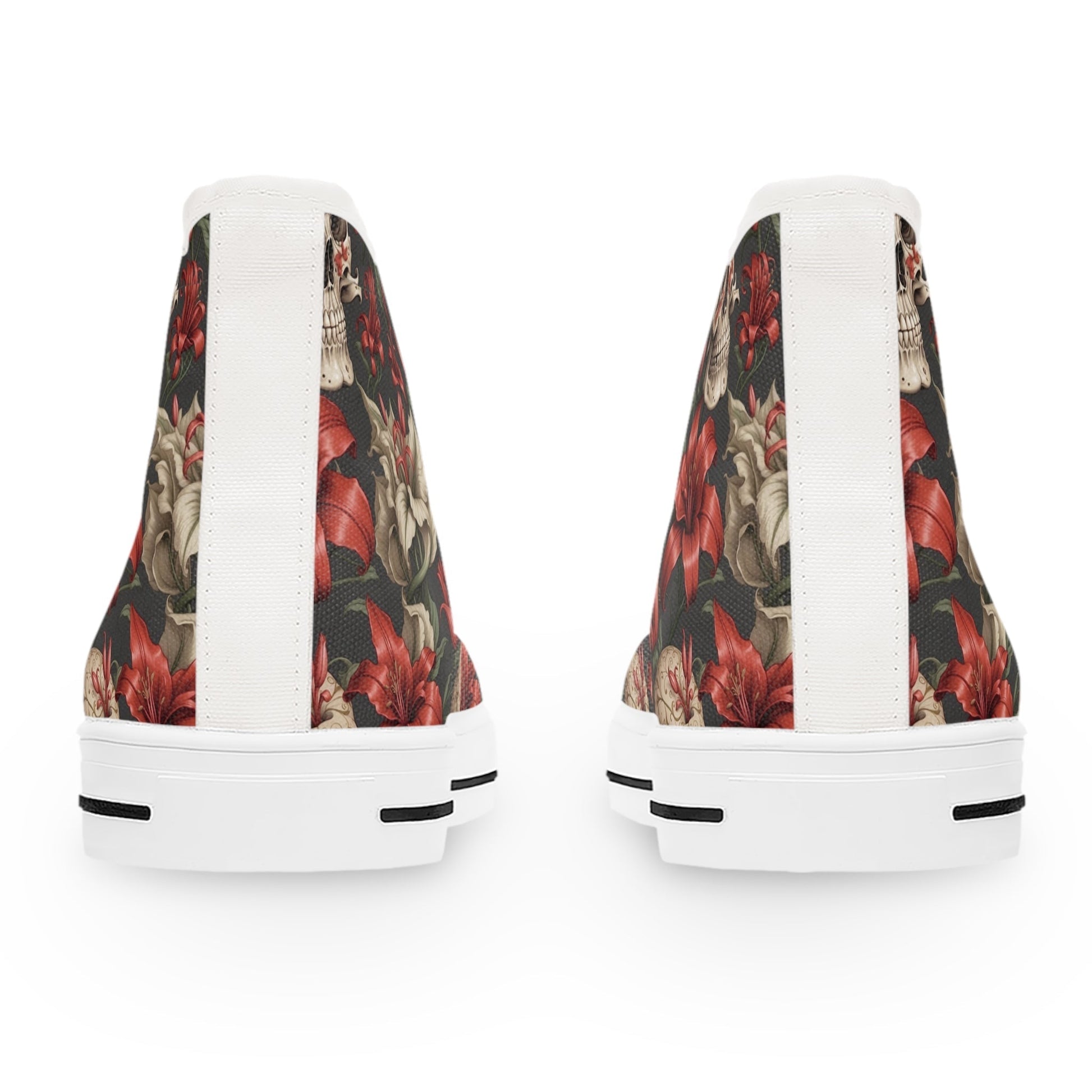 Skulls and Lillies Women's High Top Sneakers Verdine Daniels