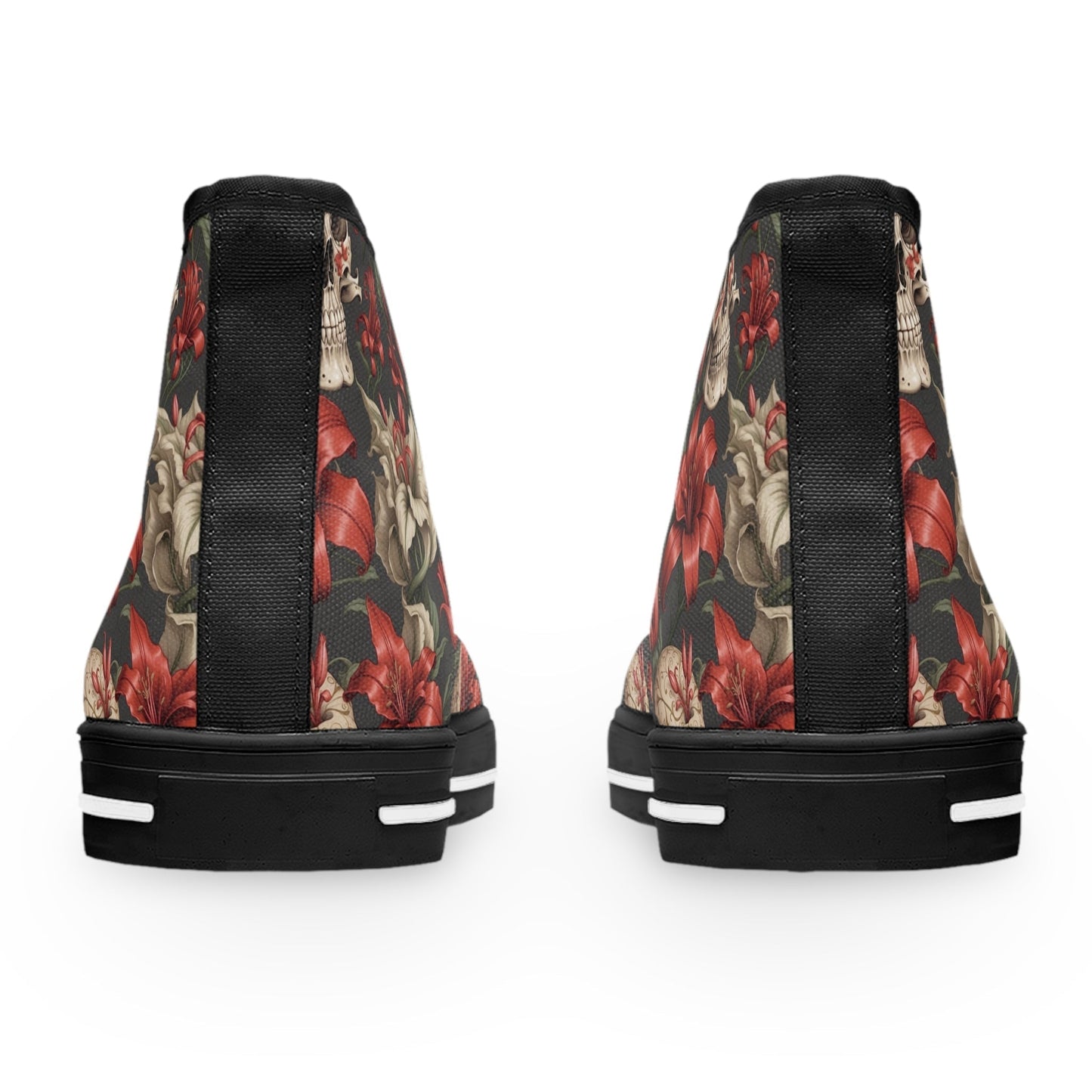 Skulls and Lillies Women's High Top Sneakers Verdine Daniels