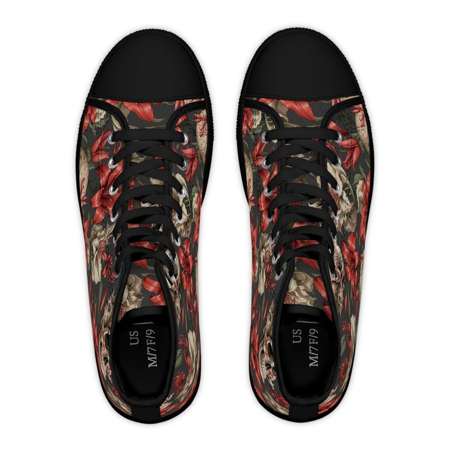 Skulls and Lillies Women's High Top Sneakers Verdine Daniels