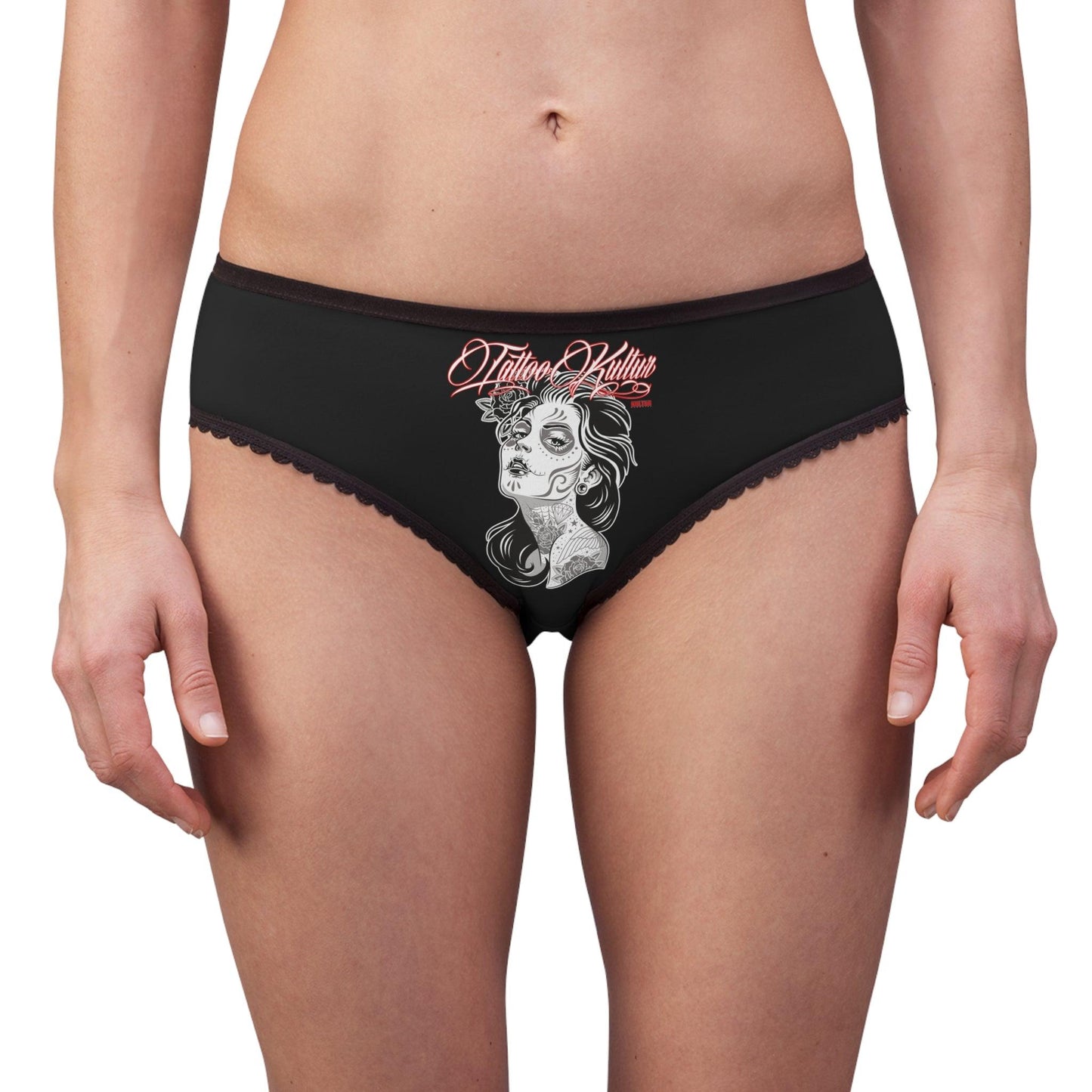 Tattoo Kultur - Dia De Los Muertos Women's Briefs (AOP) Verdine Daniels