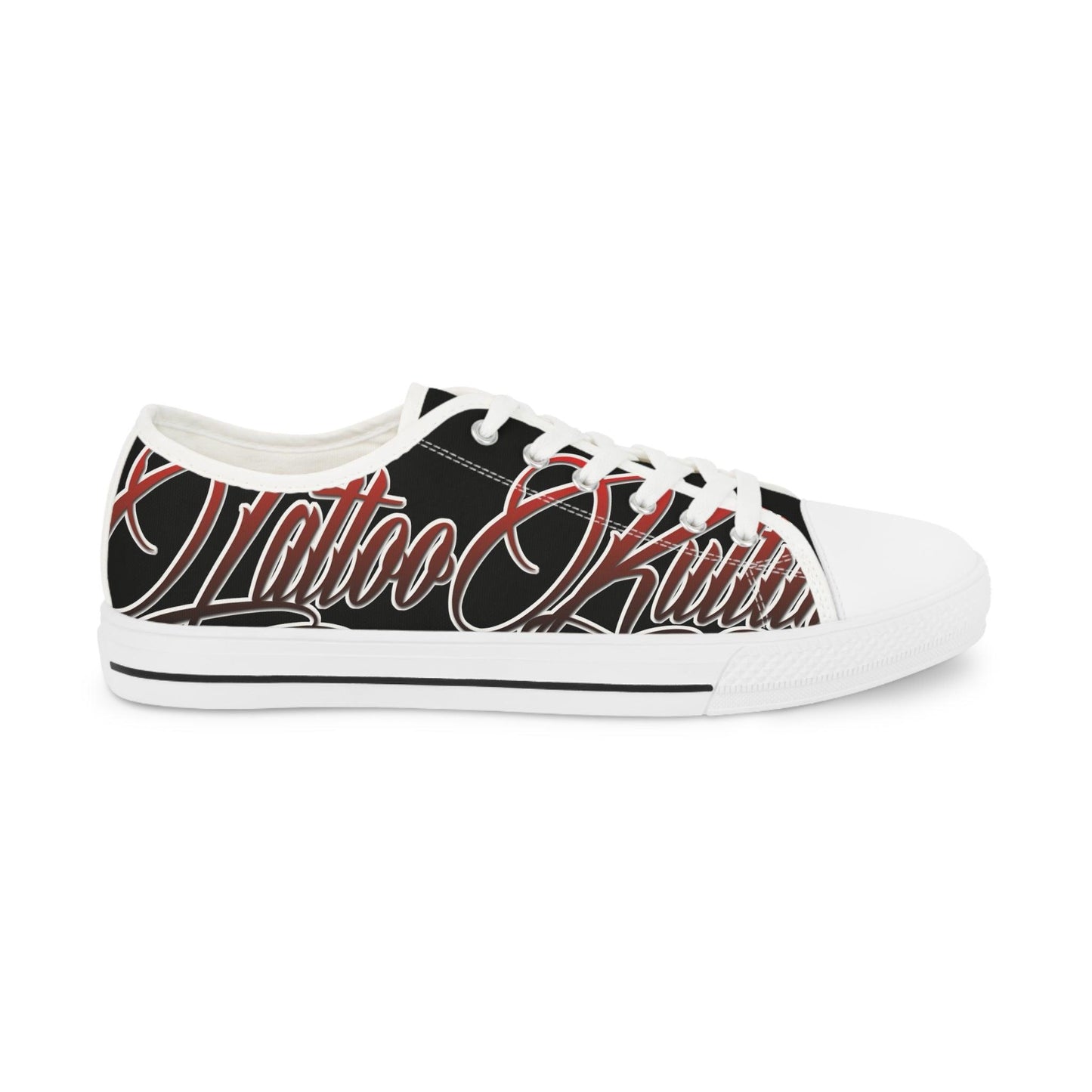Tattoo Kultur Men's Low Top Sneakers Verdine Daniels