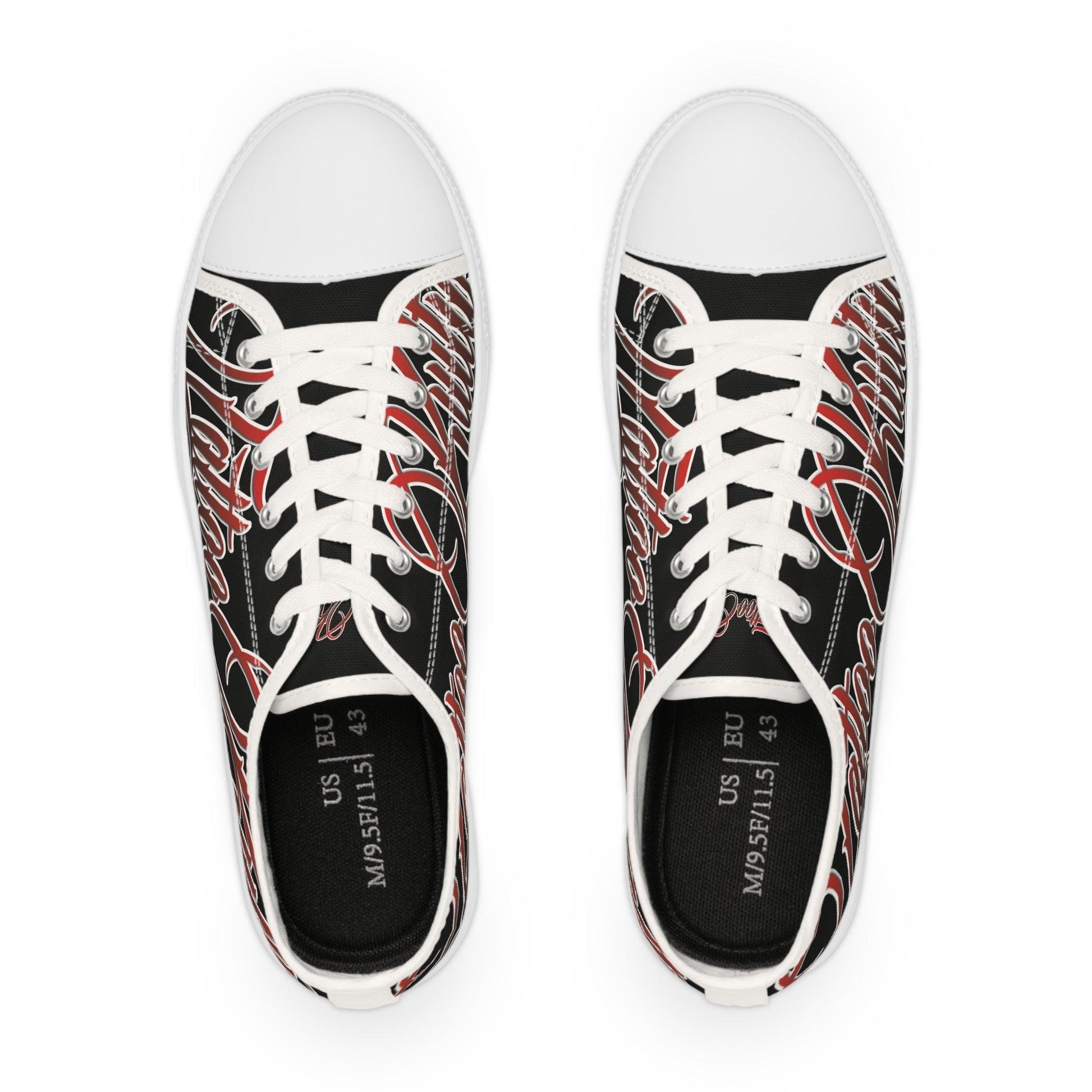 Tattoo Kultur Men's Low Top Sneakers Verdine Daniels