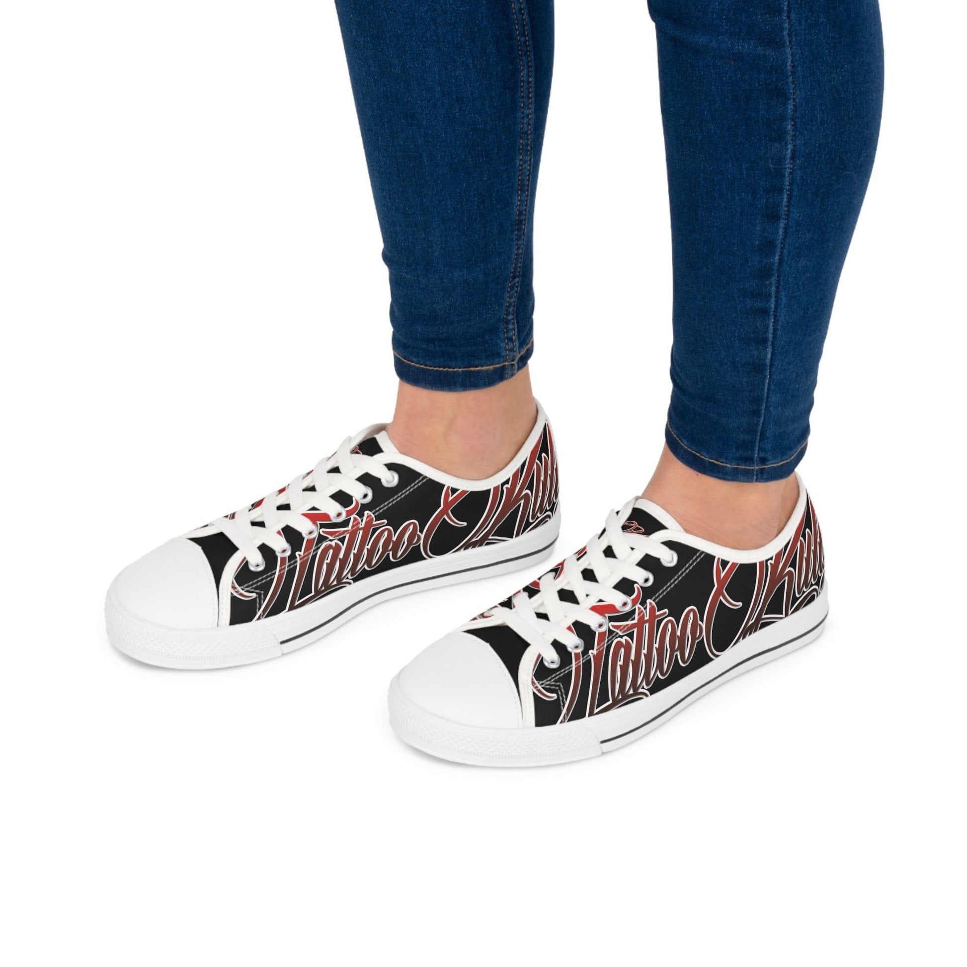 Tattoo Kultur Women's Low Top Sneakers Verdine Daniels