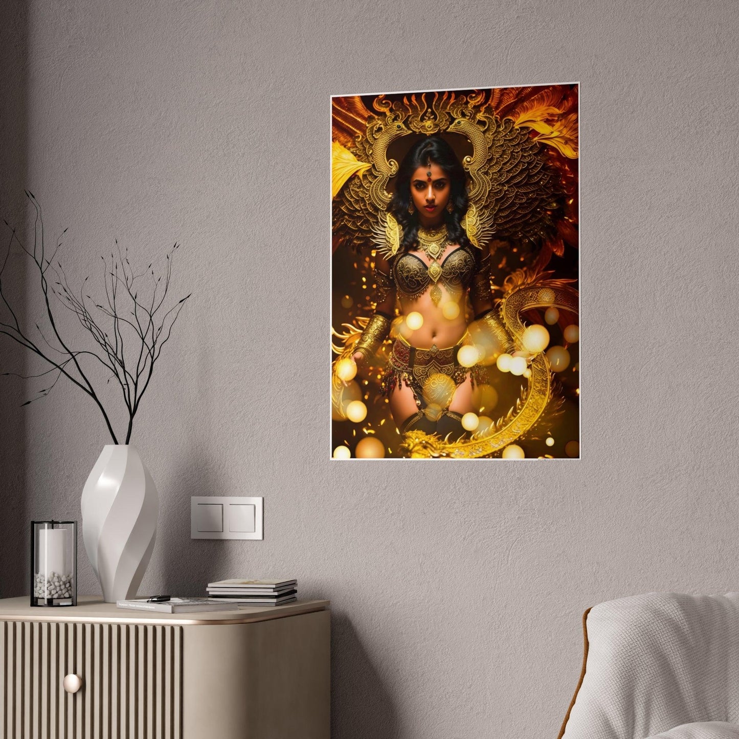 The Peacock Dragon Gloss Posters Verdine Daniels