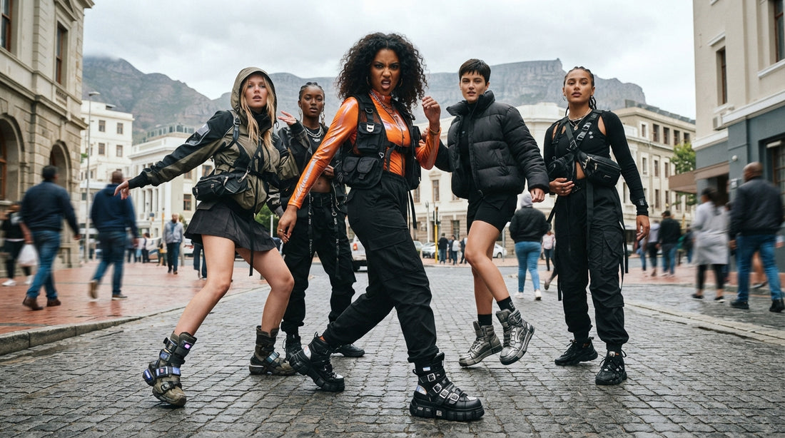 Cyberpunk Footwear: Sneakers for the Neon City