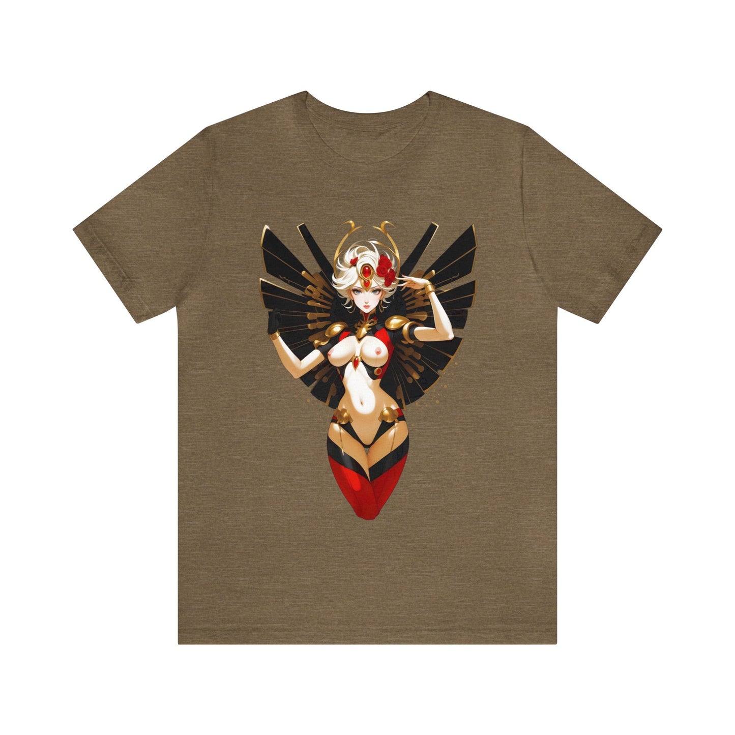 Kǎtōng Piàn - Mecha Girl Collection - Riley - Unisex Jersey Short Sleeve Tee Printify