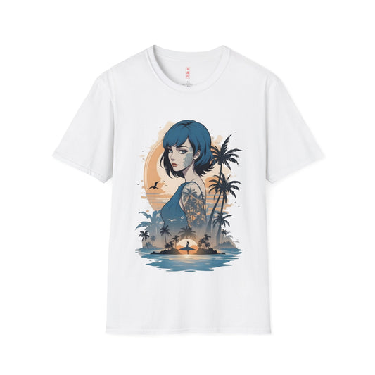 Kǎtōng Piàn - California Love Collection - 019 - Unisex Softstyle T-Shirt Printify