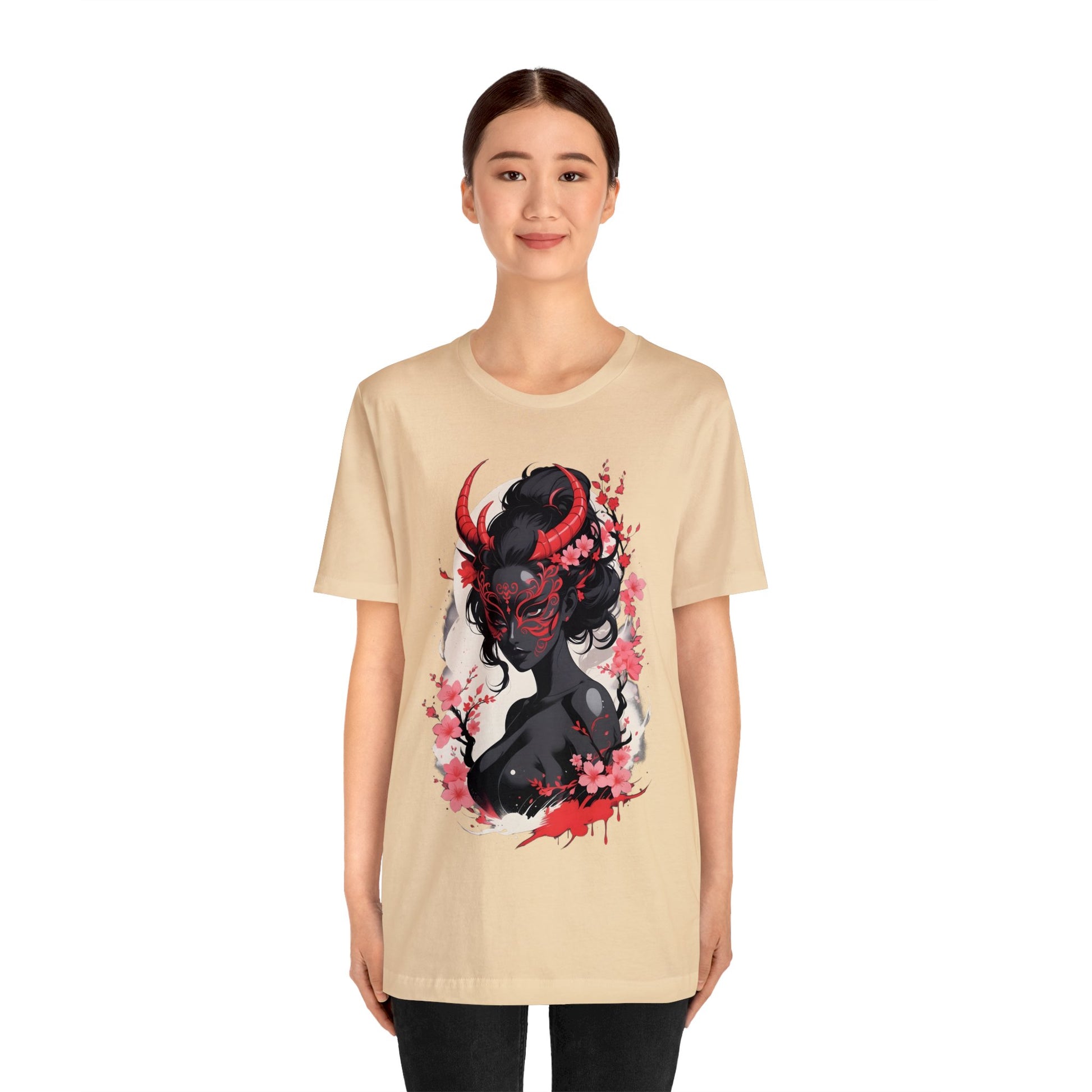 Kǎtōng Piàn - Oni Collection - Ammit - Unisex Jersey Short Sleeve Tee Printify