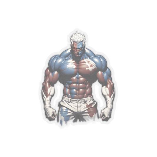 Prized Fighter Titan Ember Sticker Printify