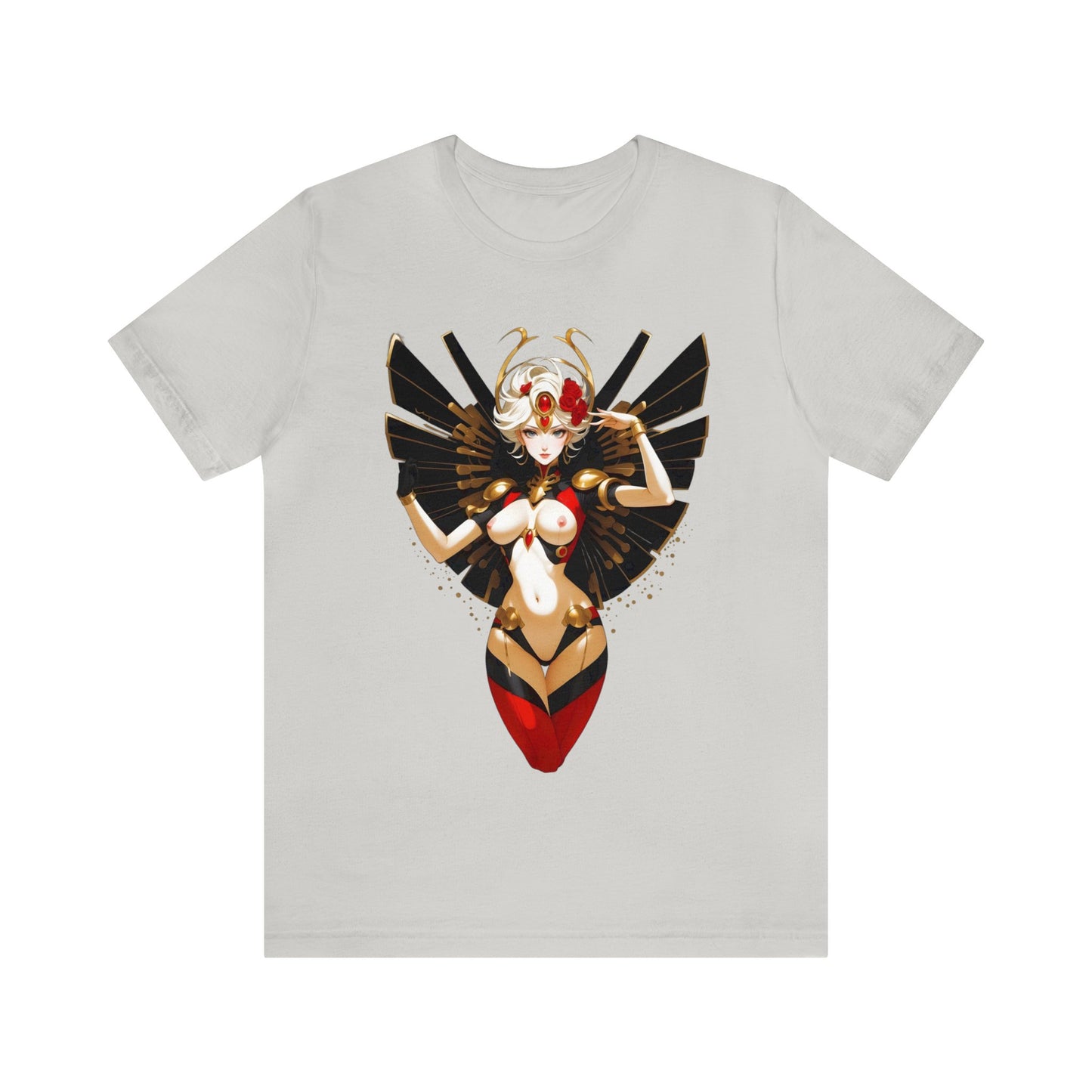 Kǎtōng Piàn - Mecha Girl Collection - Riley - Unisex Jersey Short Sleeve Tee Printify