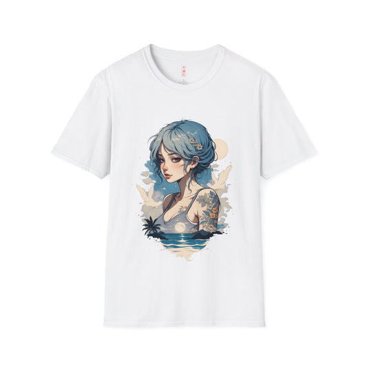 Kǎtōng Piàn - California Love Collection - 006 - Unisex Softstyle T-Shirt Printify