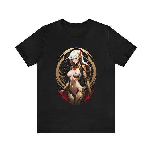 Kǎtōng Piàn - Mecha Girl Collection - Delilah - Unisex Jersey Short Sleeve Tee Printify