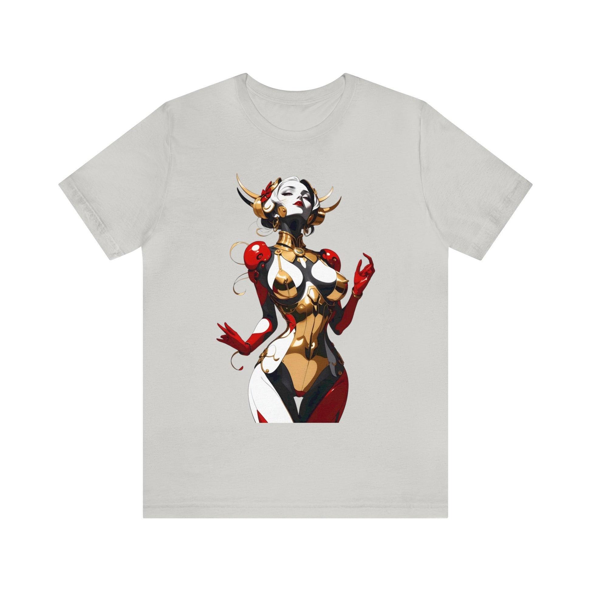 Kǎtōng Piàn - Mecha Girl Collection - Sophia - Unisex Jersey Short Sleeve Tee Printify