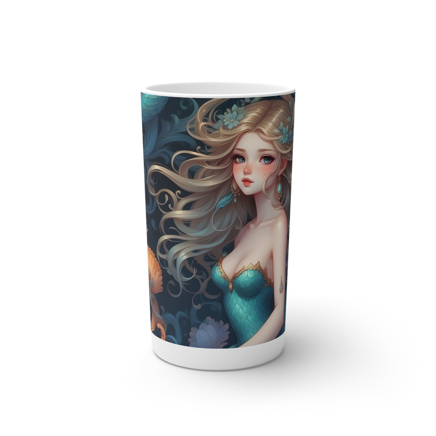 Kǎtōng Piàn - Mermaid Collection - 014 - Conical Coffee Mugs Printify