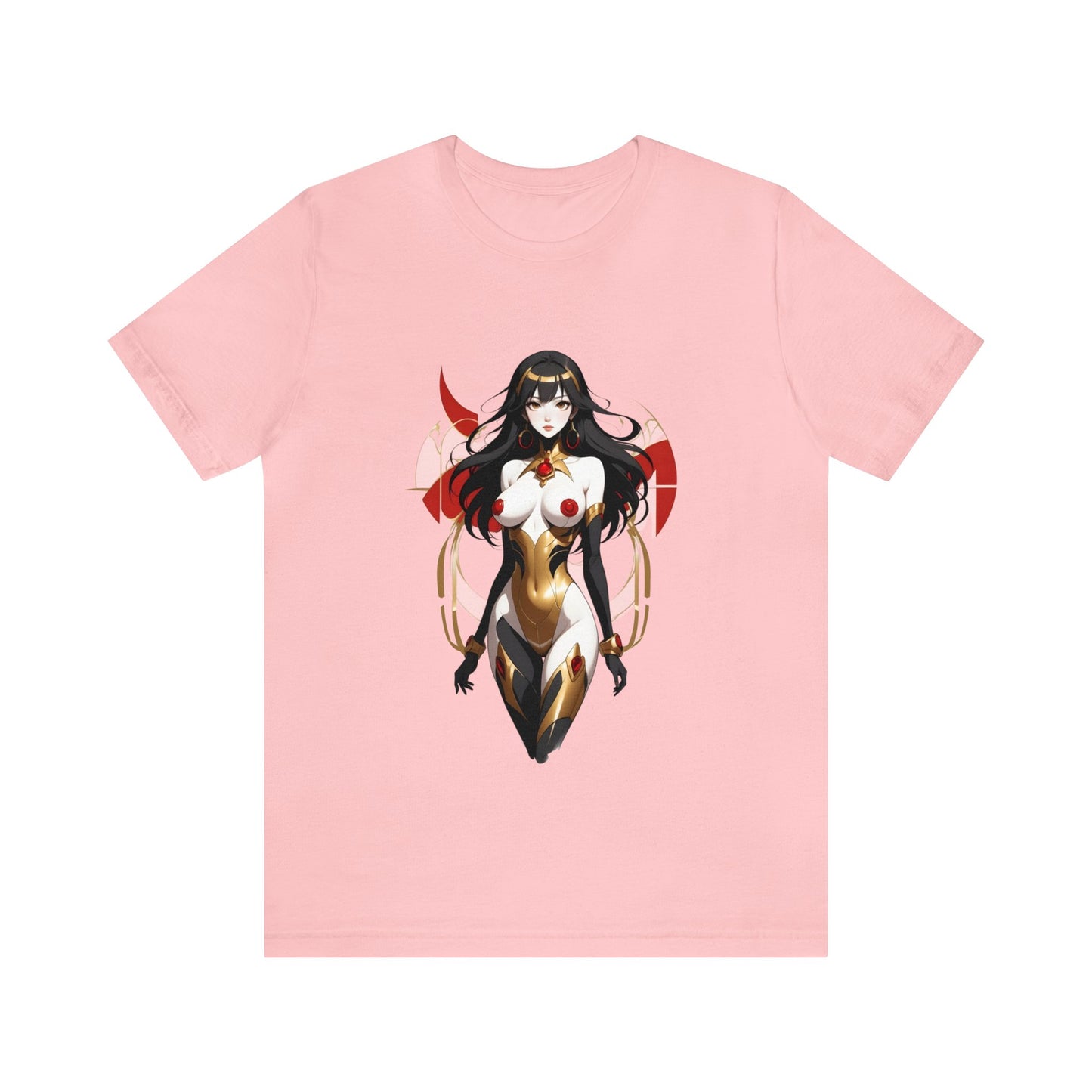 Kǎtōng Piàn - Mecha Girl Collection - Kinsley - Unisex Jersey Short Sleeve Tee Printify