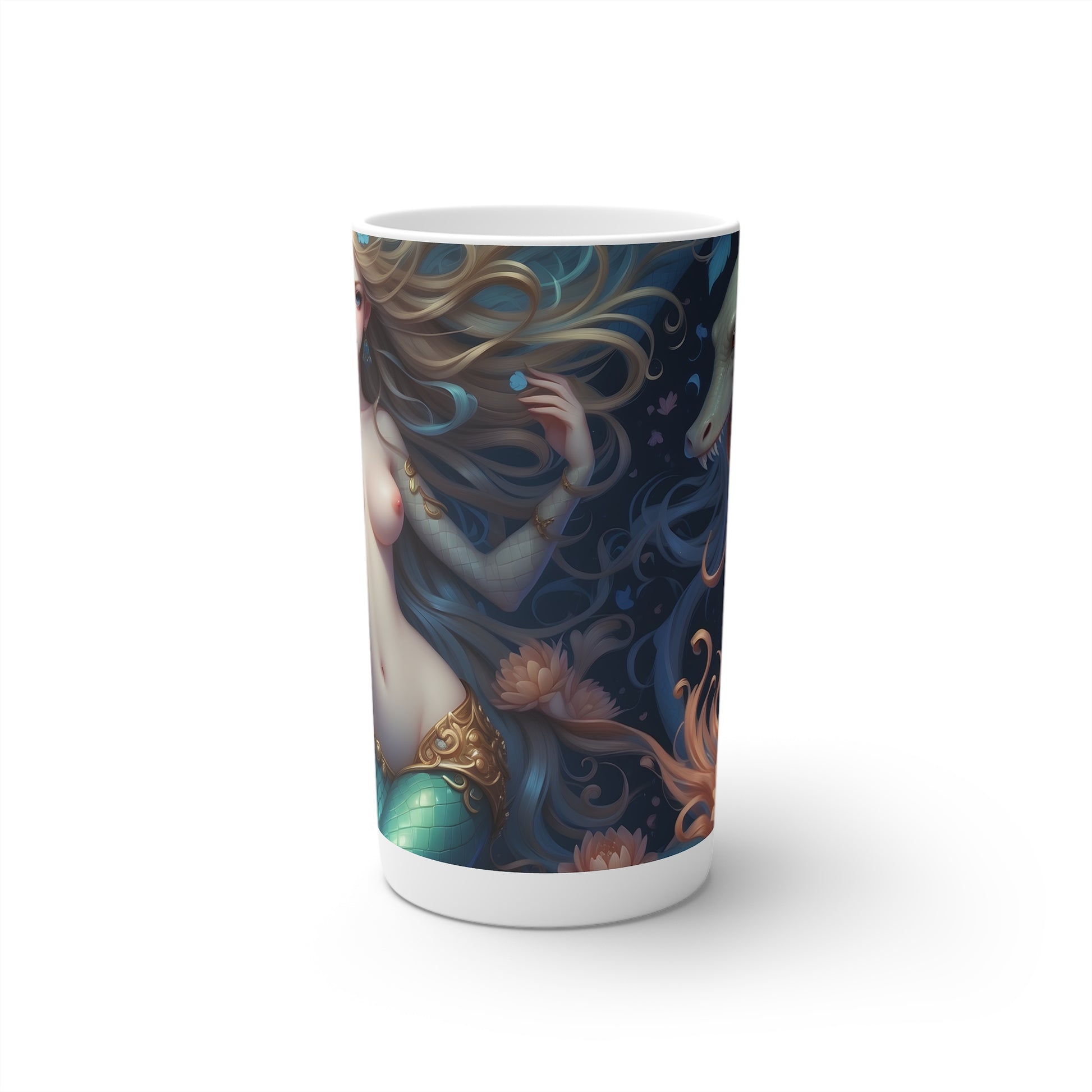 Kǎtōng Piàn - Mermaid Collection - 002 - Conical Coffee Mugs Printify
