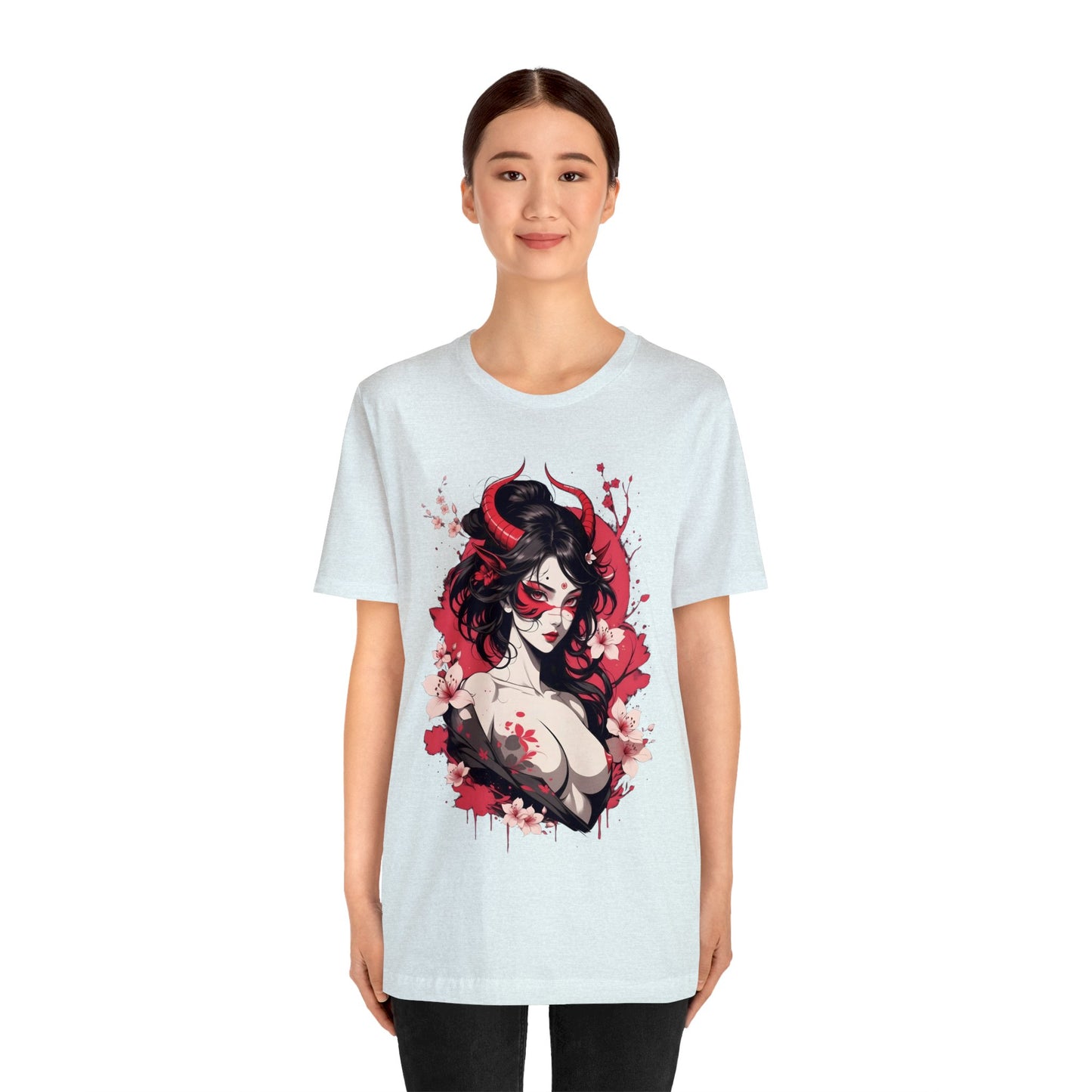 Kǎtōng Piàn - Oni Collection - Alecto - Unisex Jersey Short Sleeve Tee Printify