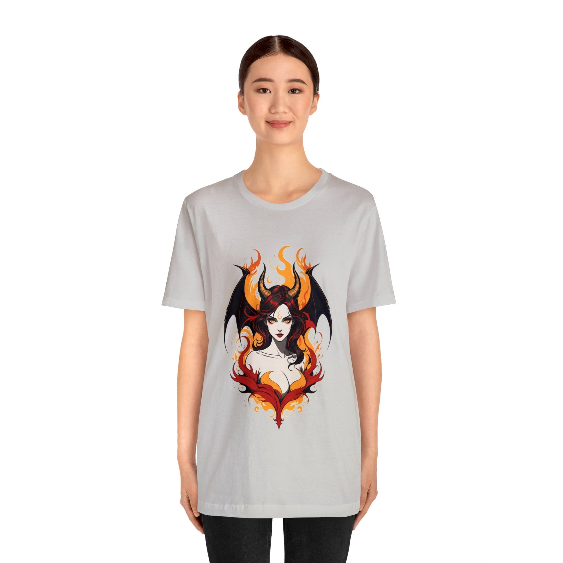 Kǎtōng Piàn - Devil Woman Collection - Circe - Unisex Jersey Short Sleeve Tee Printify