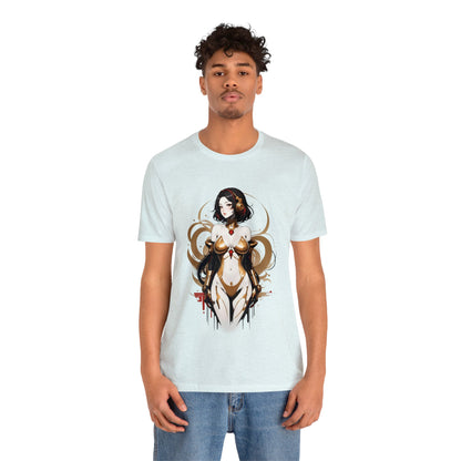 Kǎtōng Piàn - Mecha Girl Collection - Penelope - Unisex Jersey Short Sleeve Tee Printify