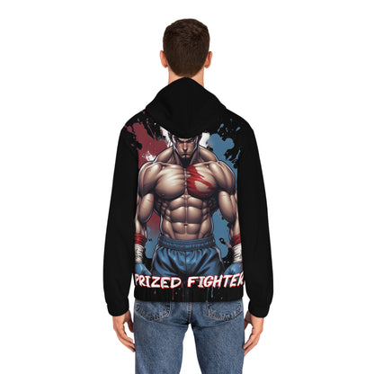 Kǎtōng Piàn - Prized Fighter Collection - America - 007 - Men's Full-Zip Hoodie