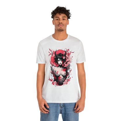 Kǎtōng Piàn - Oni Collection - Jorogumo - Unisex Jersey Short Sleeve Tee Printify