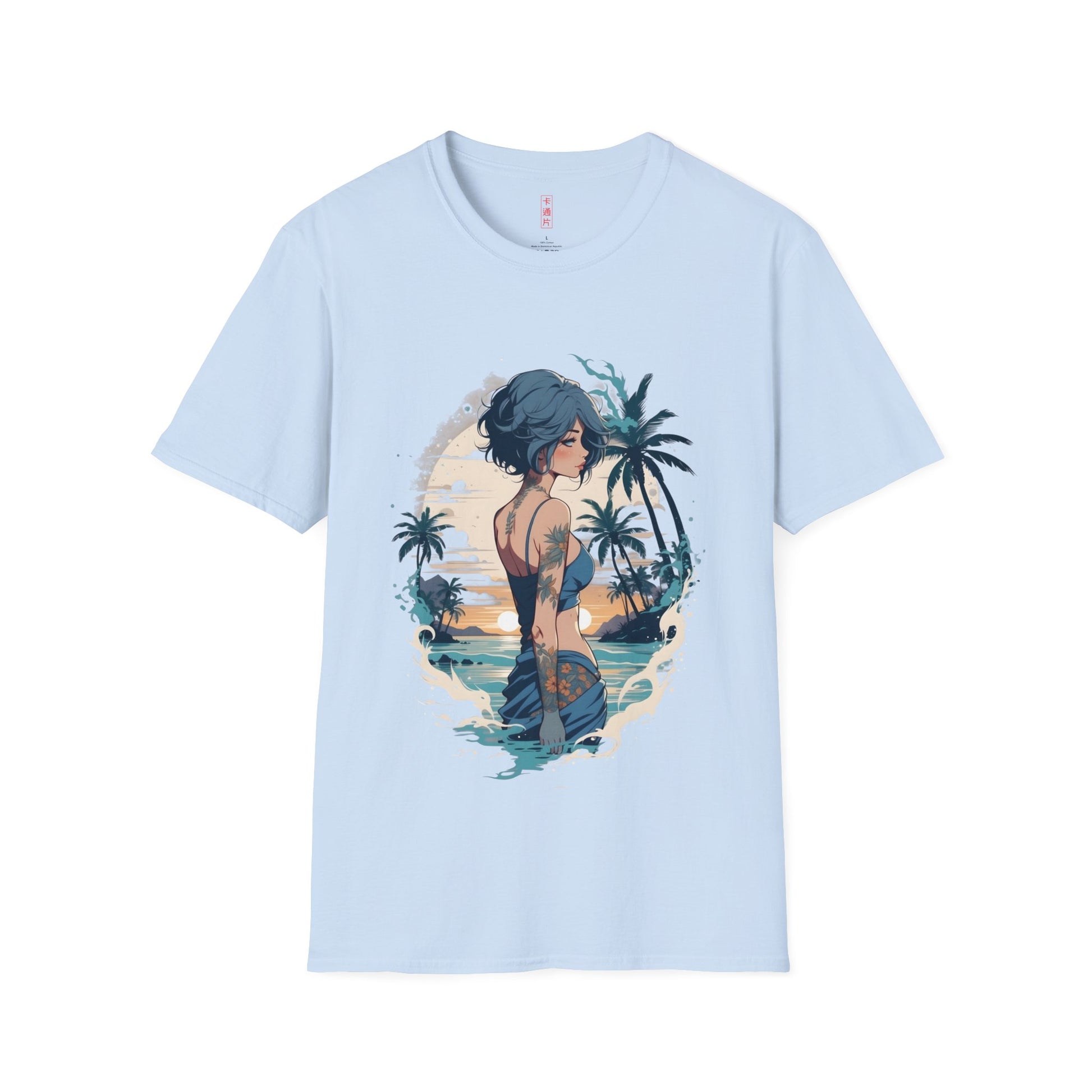 Kǎtōng Piàn - California Love Collection - 024 - Unisex Softstyle T-Shirt Printify