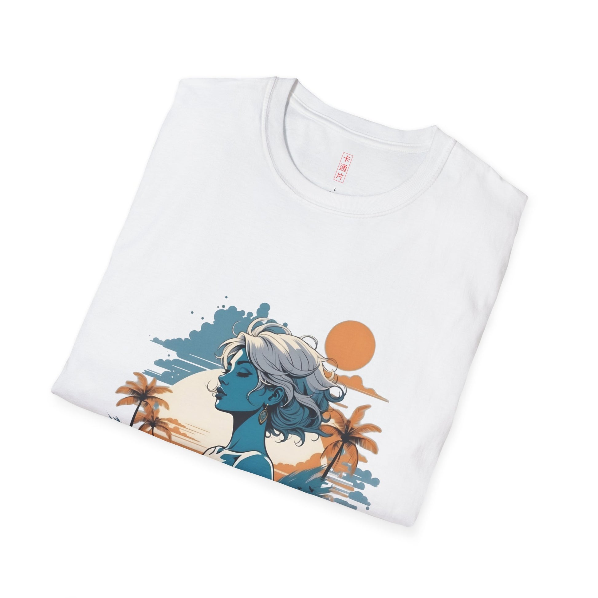 Kǎtōng Piàn - California Love Collection - 042 - Unisex Softstyle T-Shirt Printify