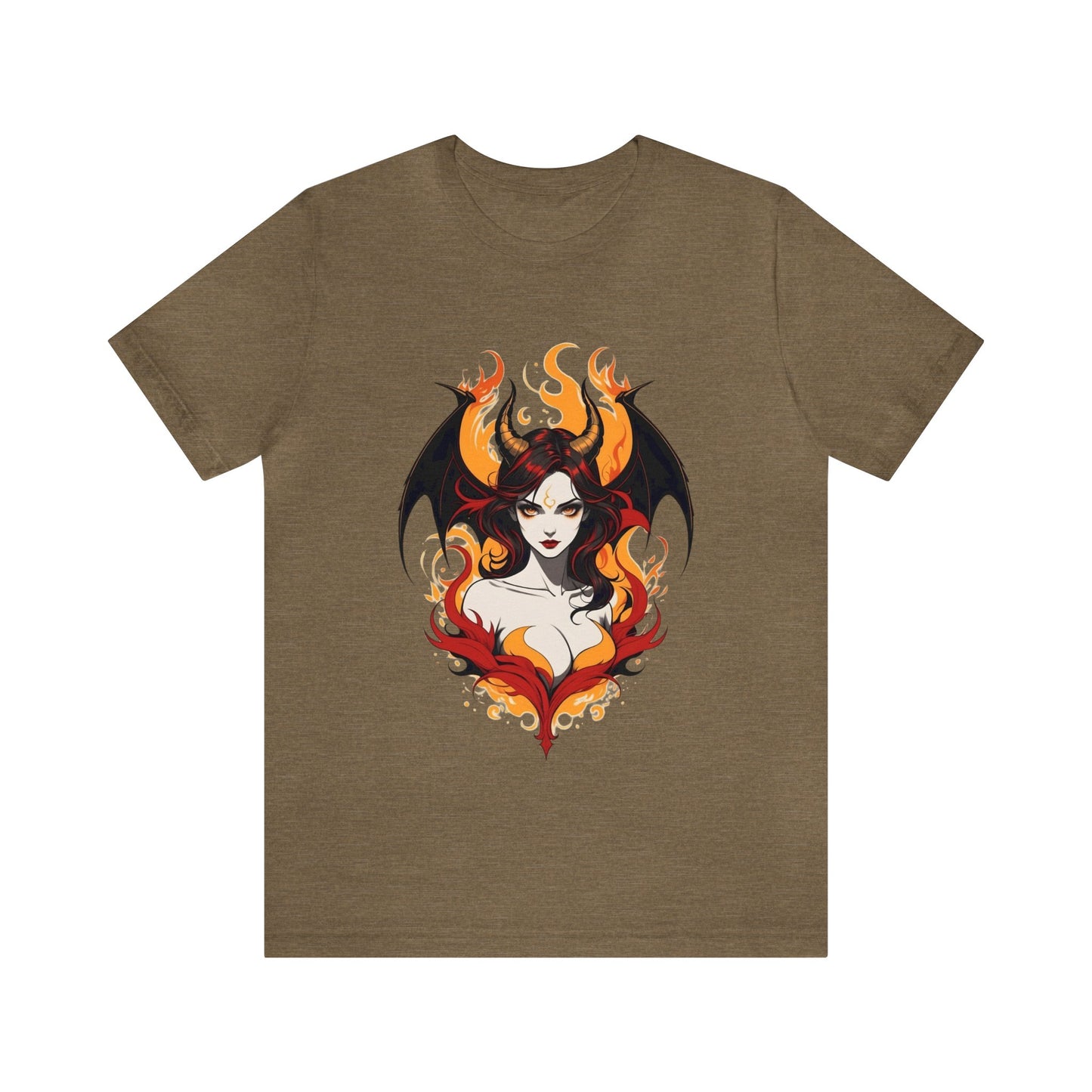 Kǎtōng Piàn - Devil Woman Collection - Circe - Unisex Jersey Short Sleeve Tee Printify