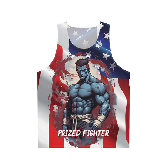 Kǎtōng Piàn - Prized Fighter Collection - America - 010 - Unisex Tank Top - Verdine Daniels