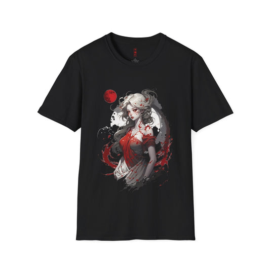 Isolde Crimson Unisex Softstyle T-Shirt Style Printify